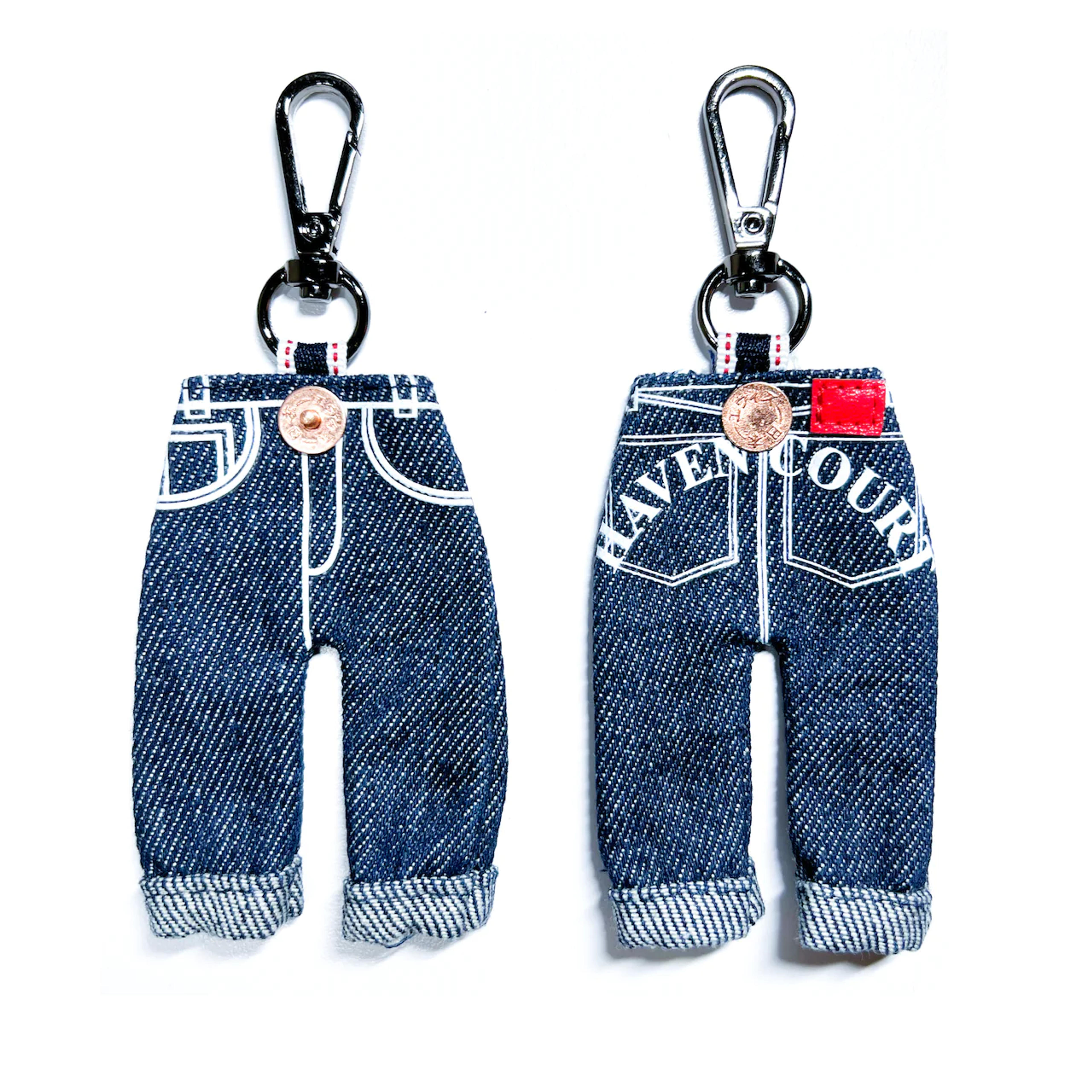 HC Selvedge Denim Keychain – HAVEN COURT