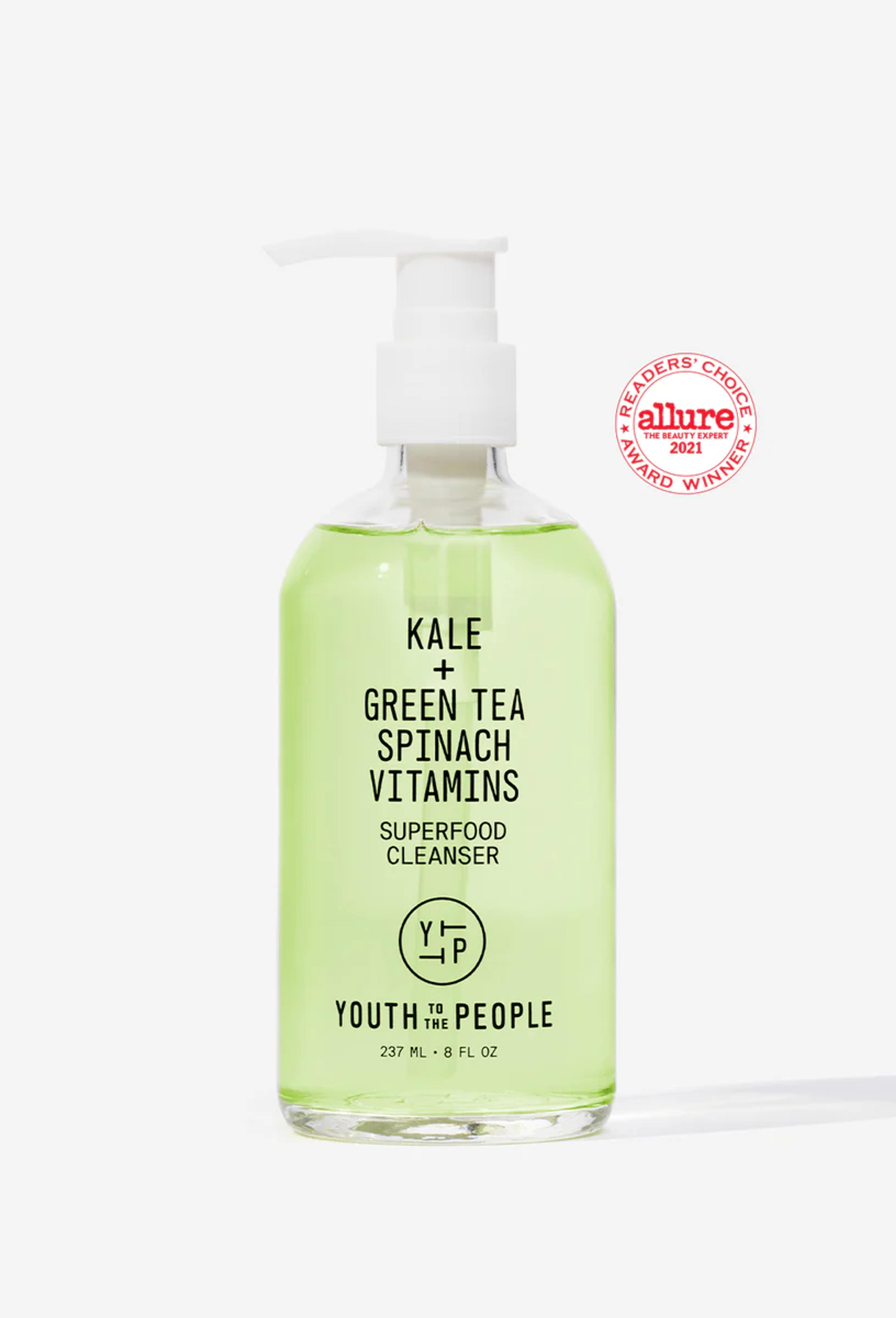 Superfood Kale Antioxidant-Rich Face Cleanser 8.0oz. – Youth To The People