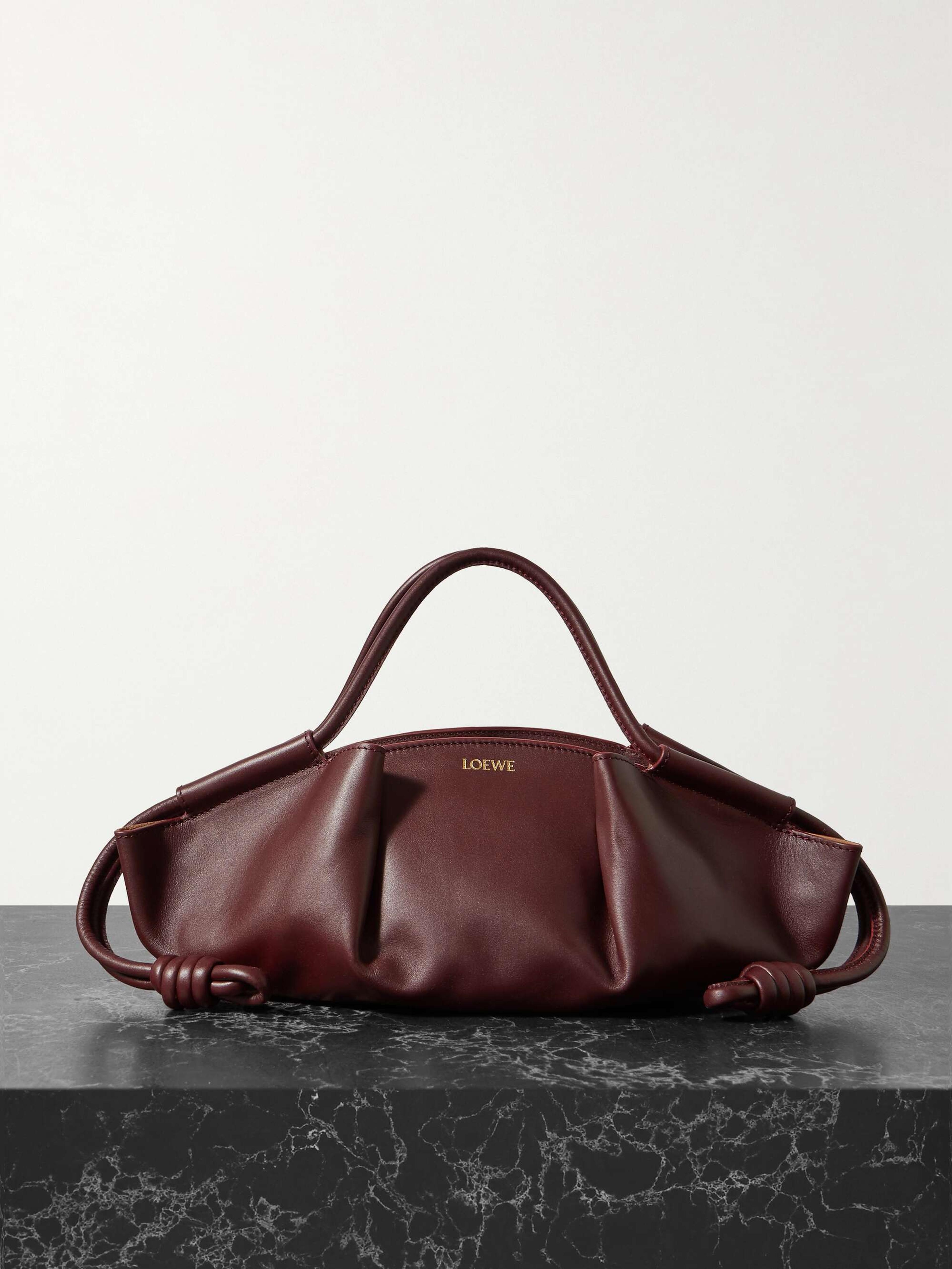 LOEWE Paseo leather shoulder bag | NET-A-PORTER