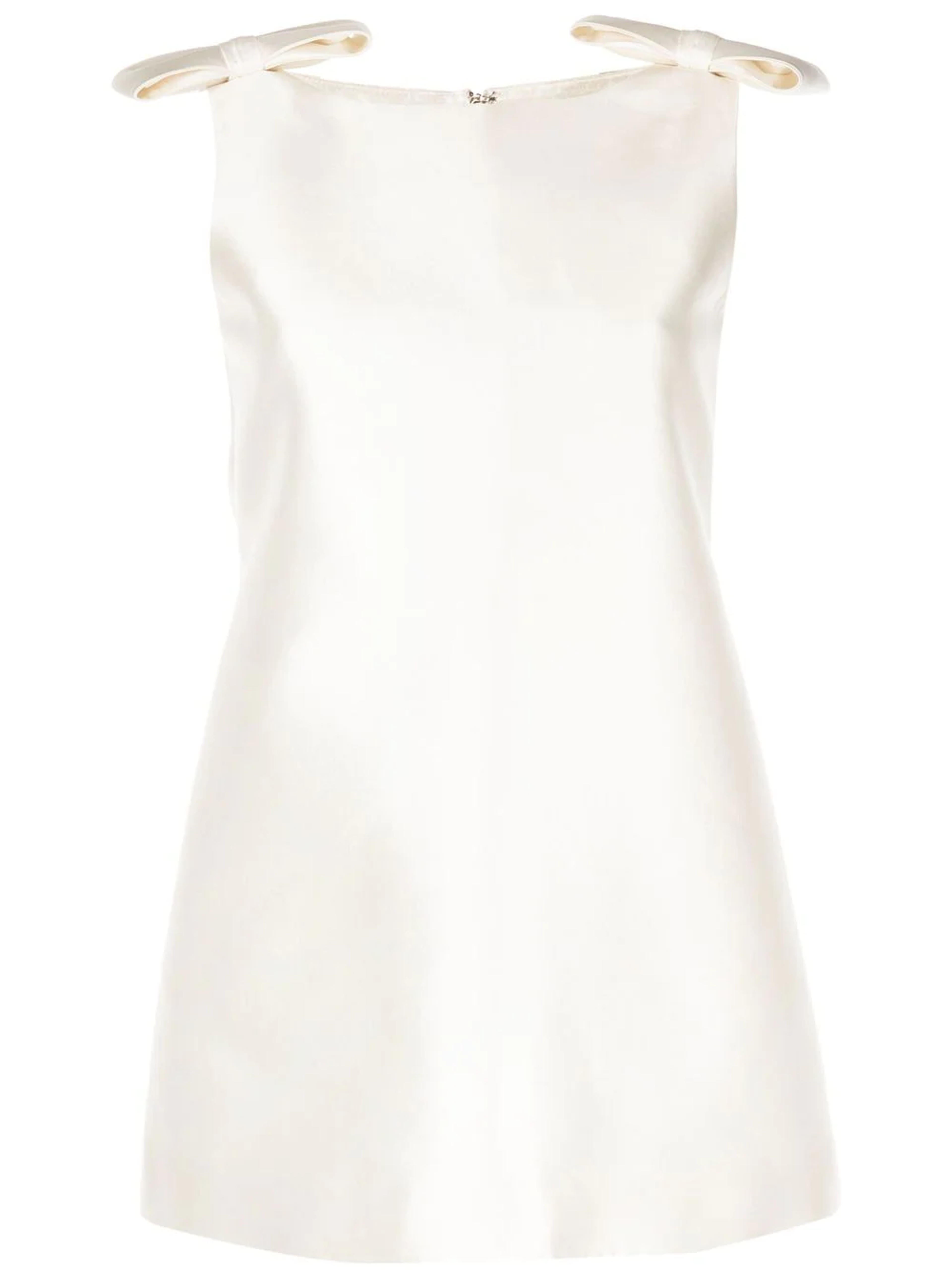 Kimhekim bow-embellished Detail Mini Dress - Farfetch