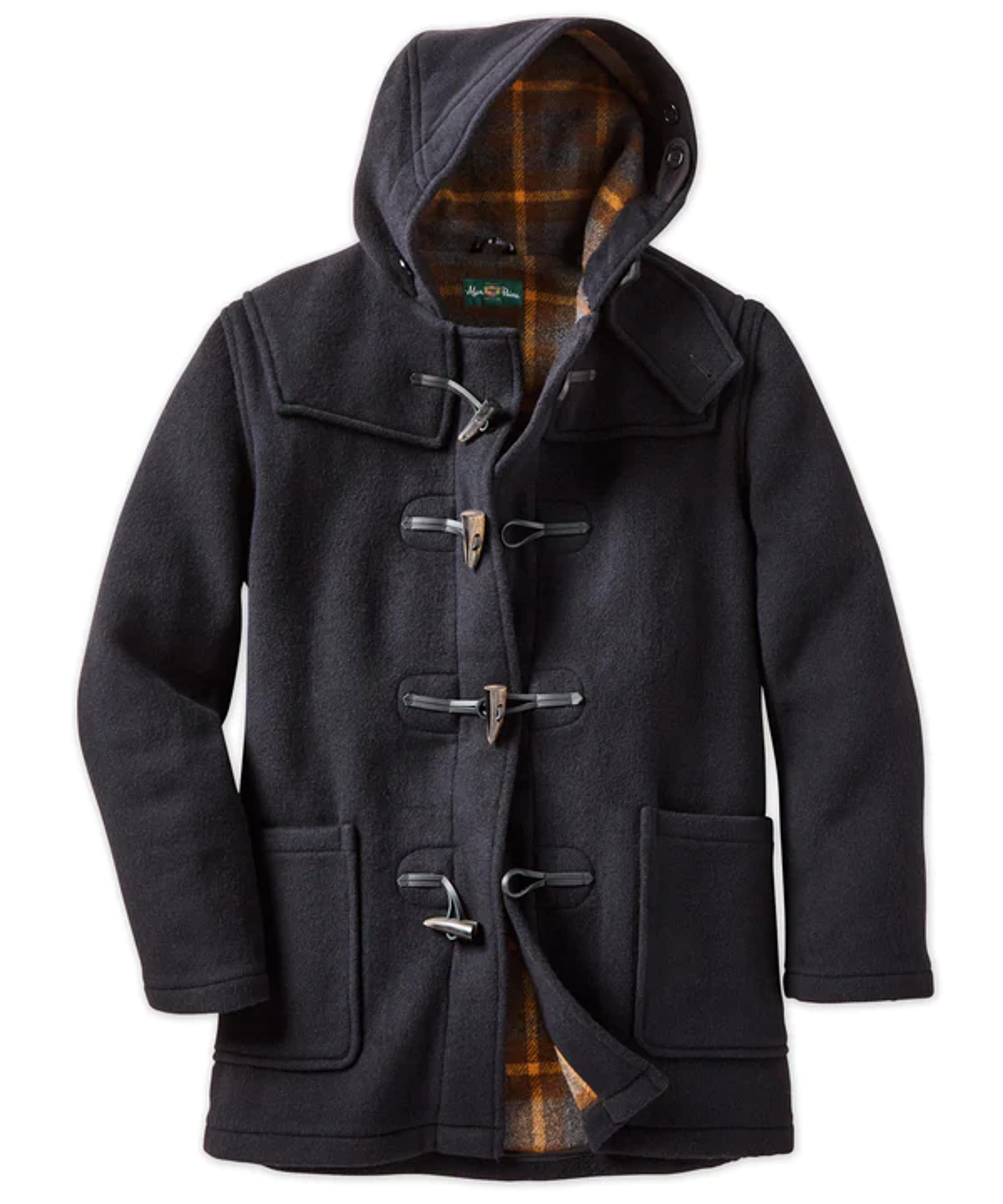 Alcombey Check Duffle Coat - Williams & Kent