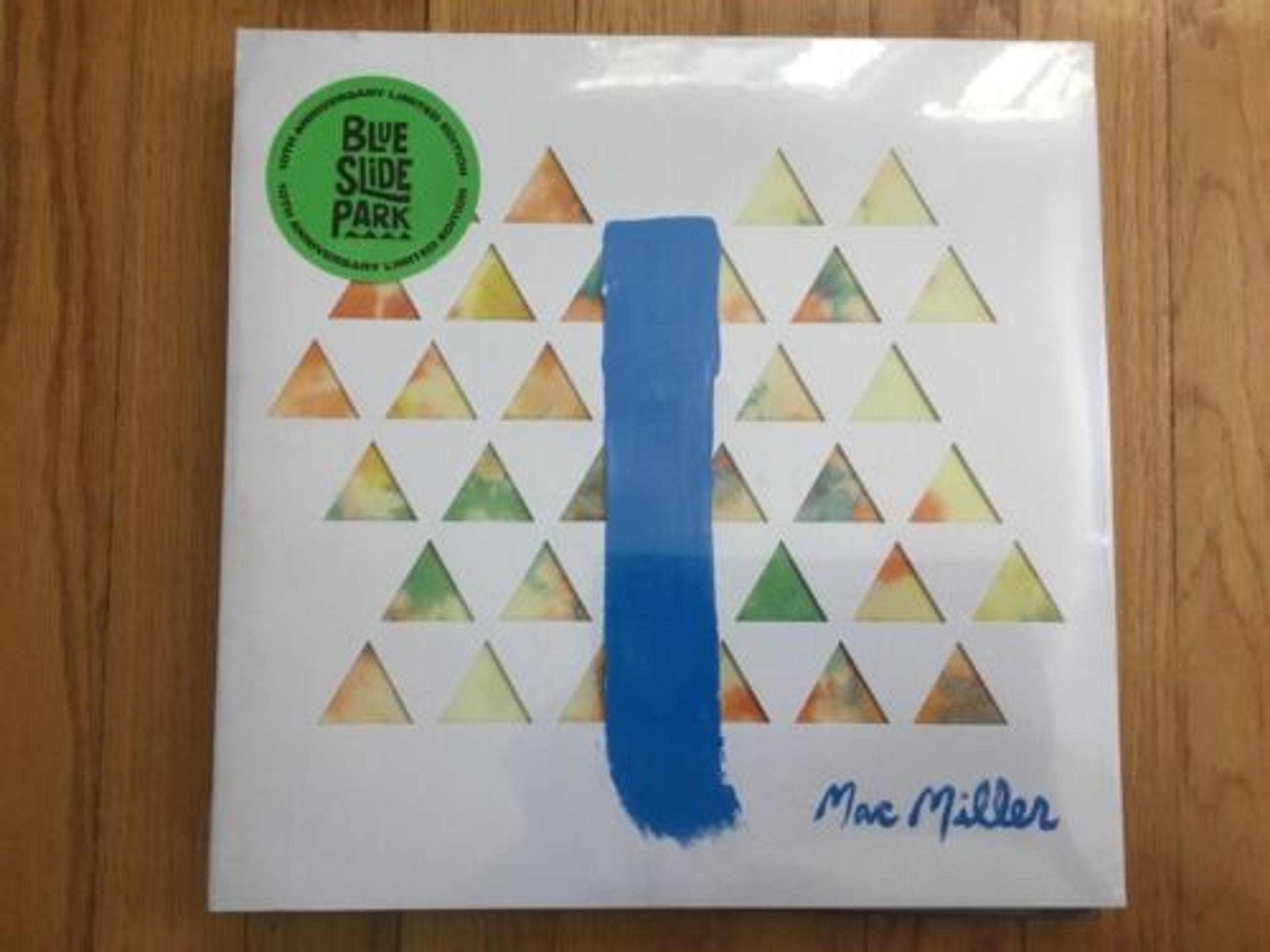 Mac Miller Blue Slide Park 2LP VINYL 10TH ANNIVERSARY Clear w Splatter FREE SHIP 192641681400