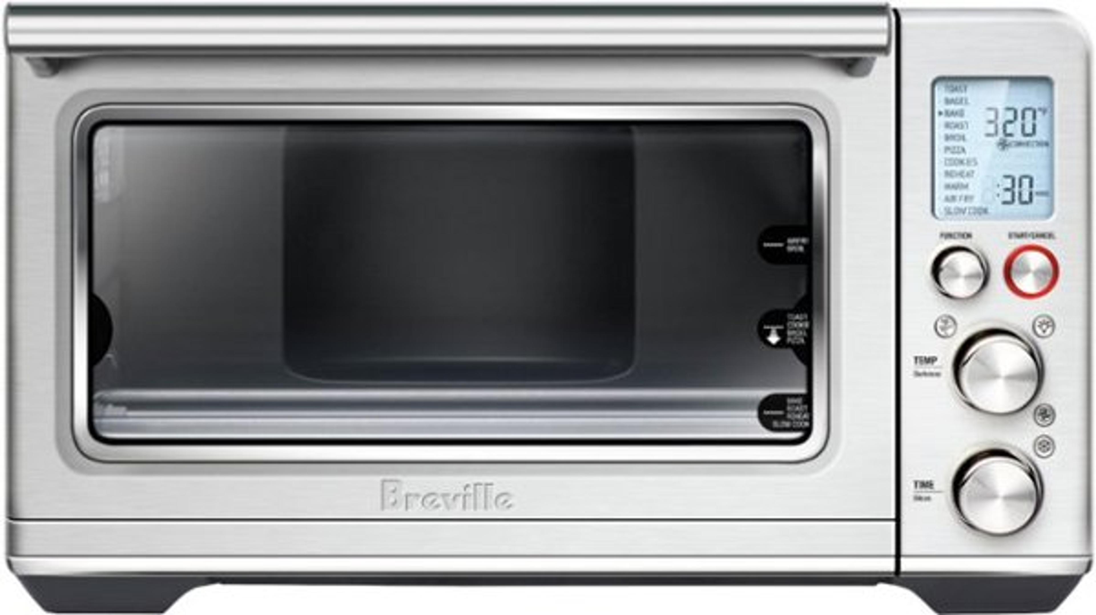 the Breville Smart Oven Air Fryer Brushed Stainless Steel BOV860BSS1BUS1 - Best Buy