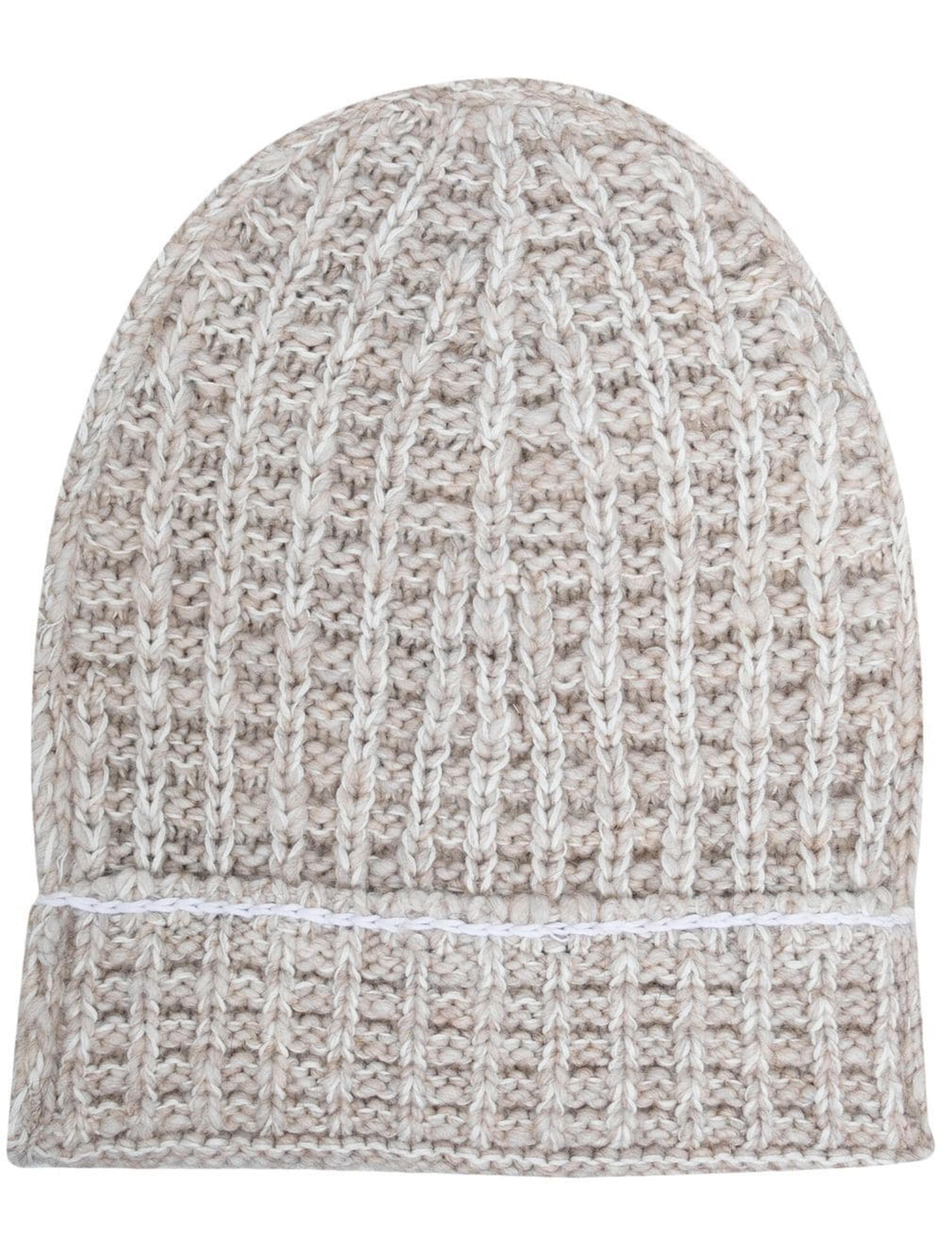 MM6 Maison Margiela contrast-stitching Textured Beanie - Farfetch