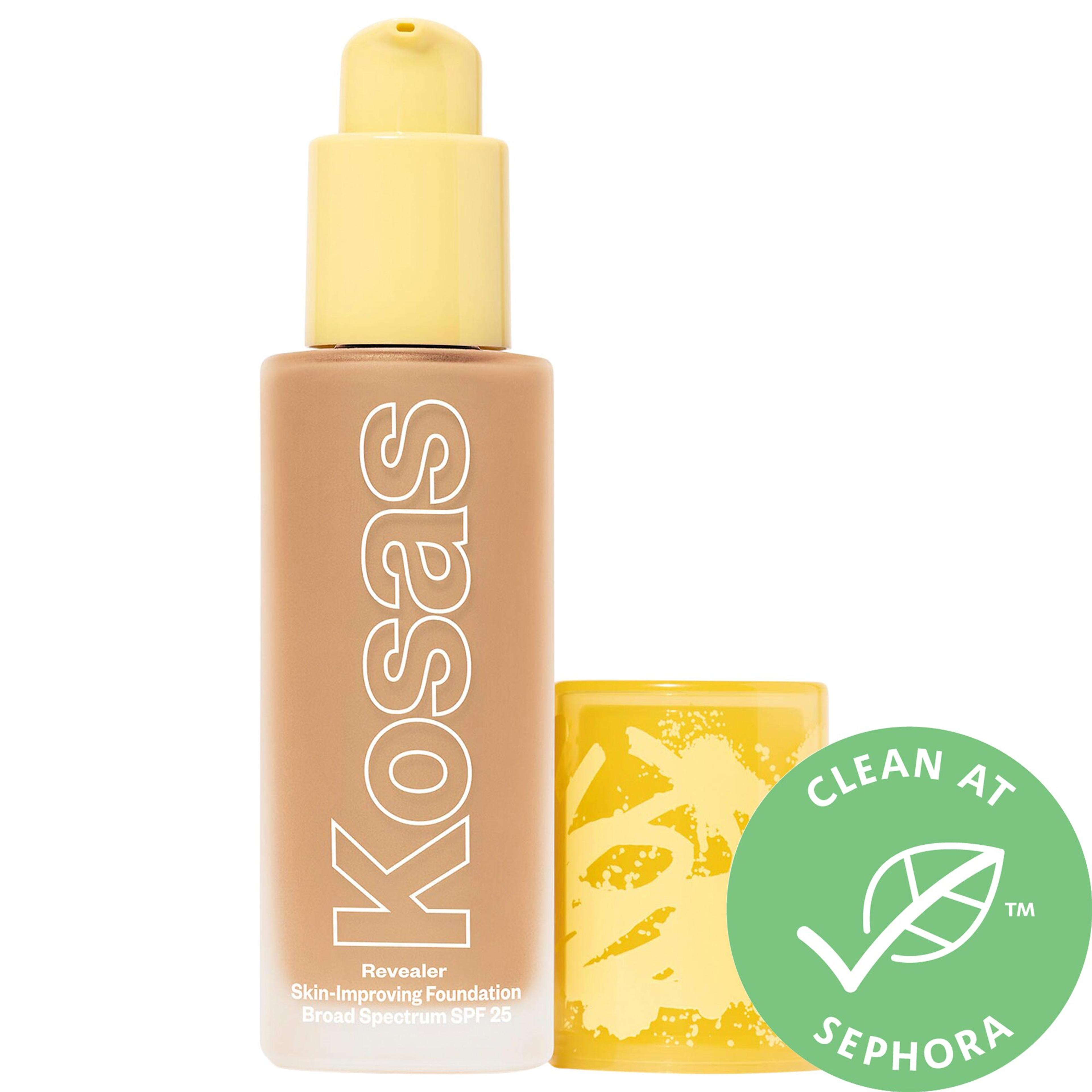 Kosas Revealer Skin-Improving Foundation SPF 25 with Hyaluronic Acid and Niacinamide