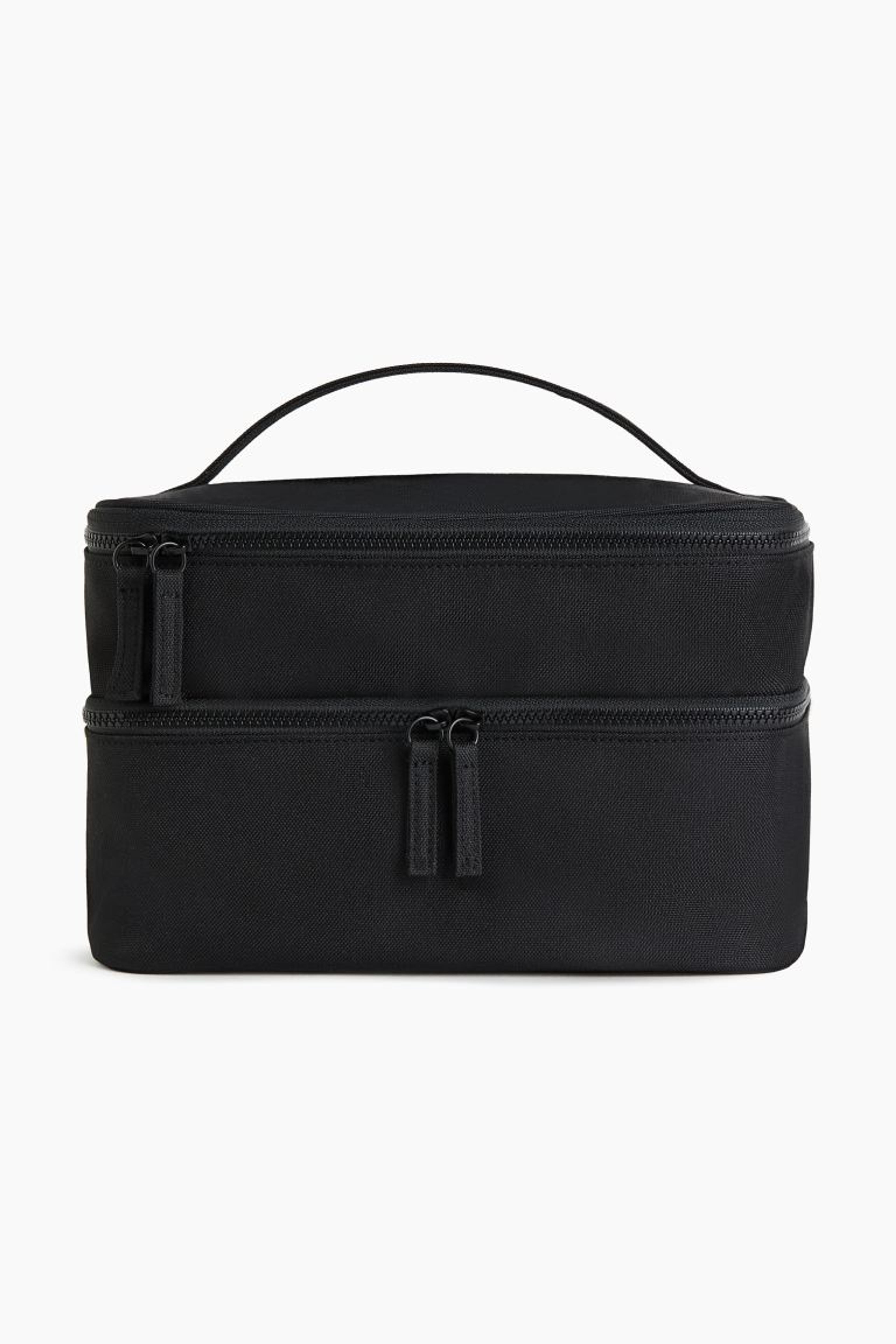 Large Two-tiered Toiletry Bag - Black - Beauty all | H&M US