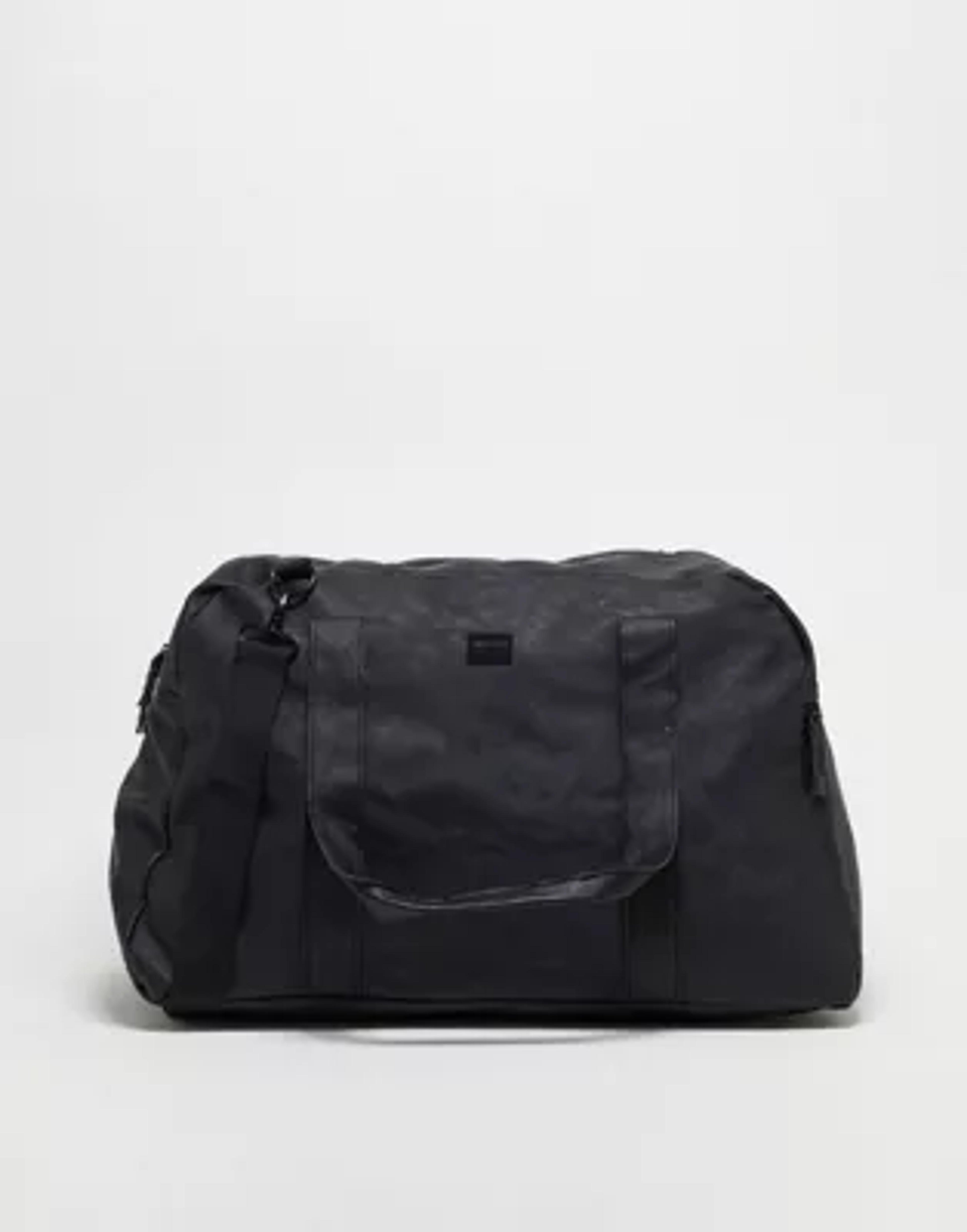 Jack & Jones weekend bag in black | ASOS