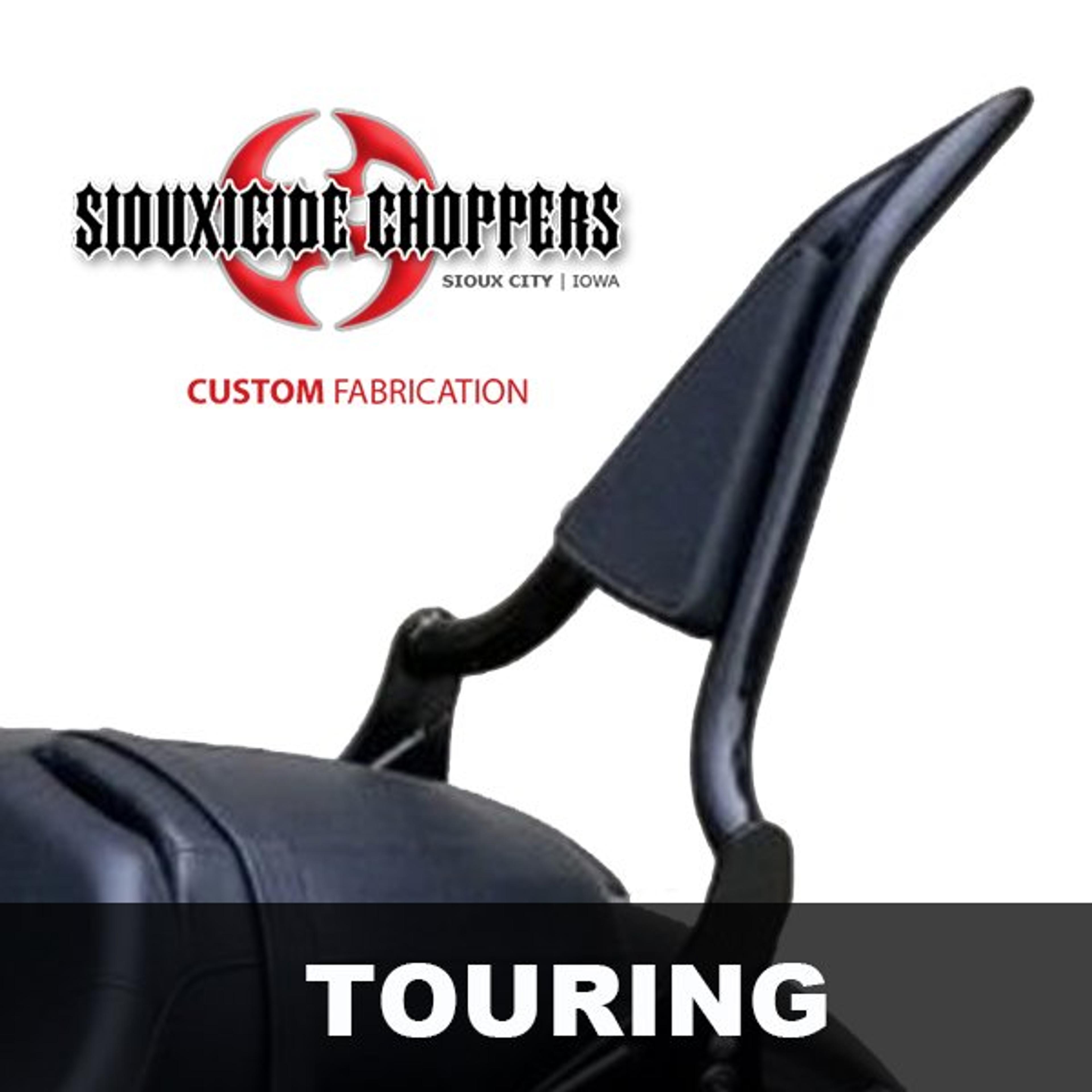 Excalibur Detachable Sissybar / Backrest — Siouxicide Choppers