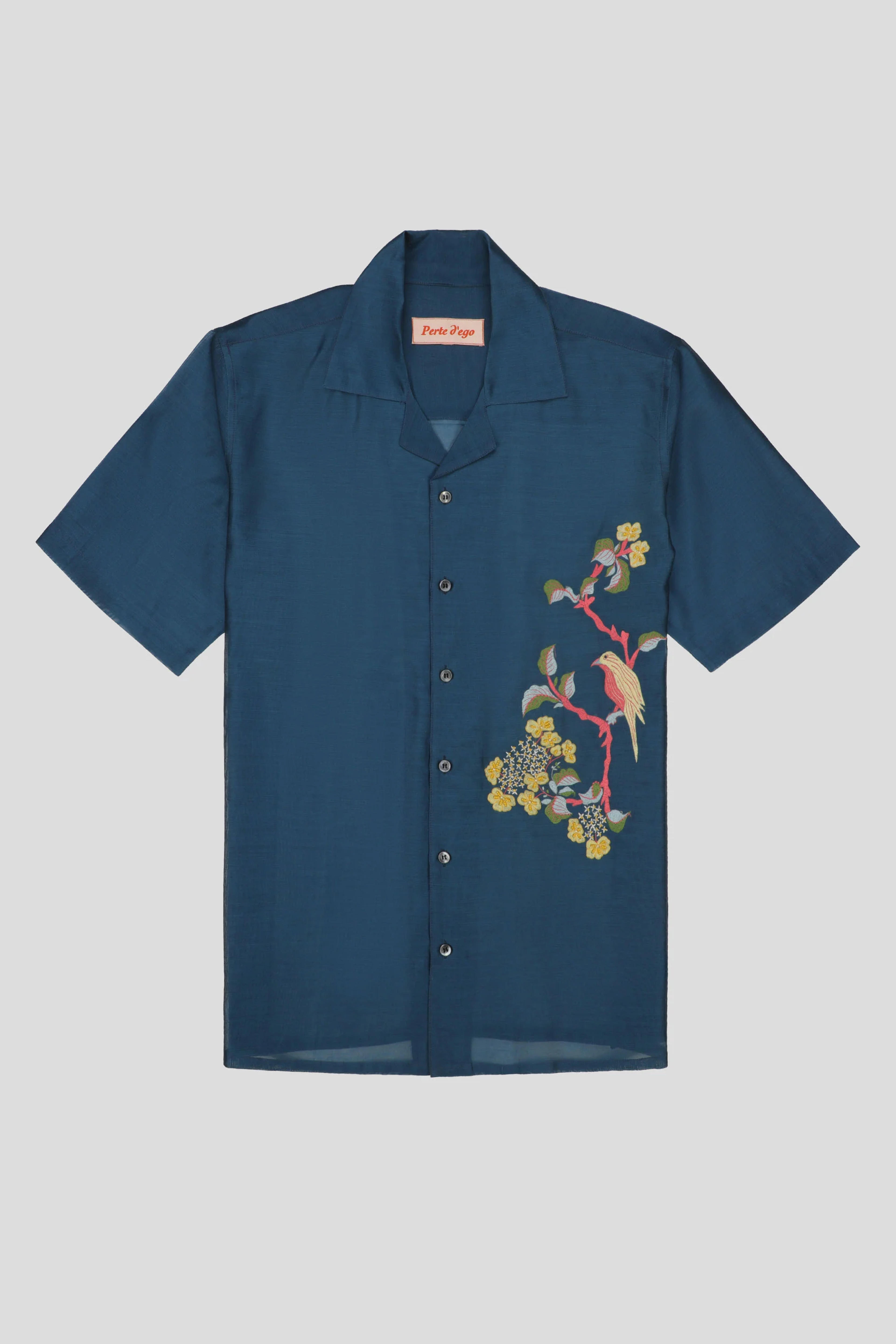 Barbados hand embroidered Shirt – PERTE D'EGO