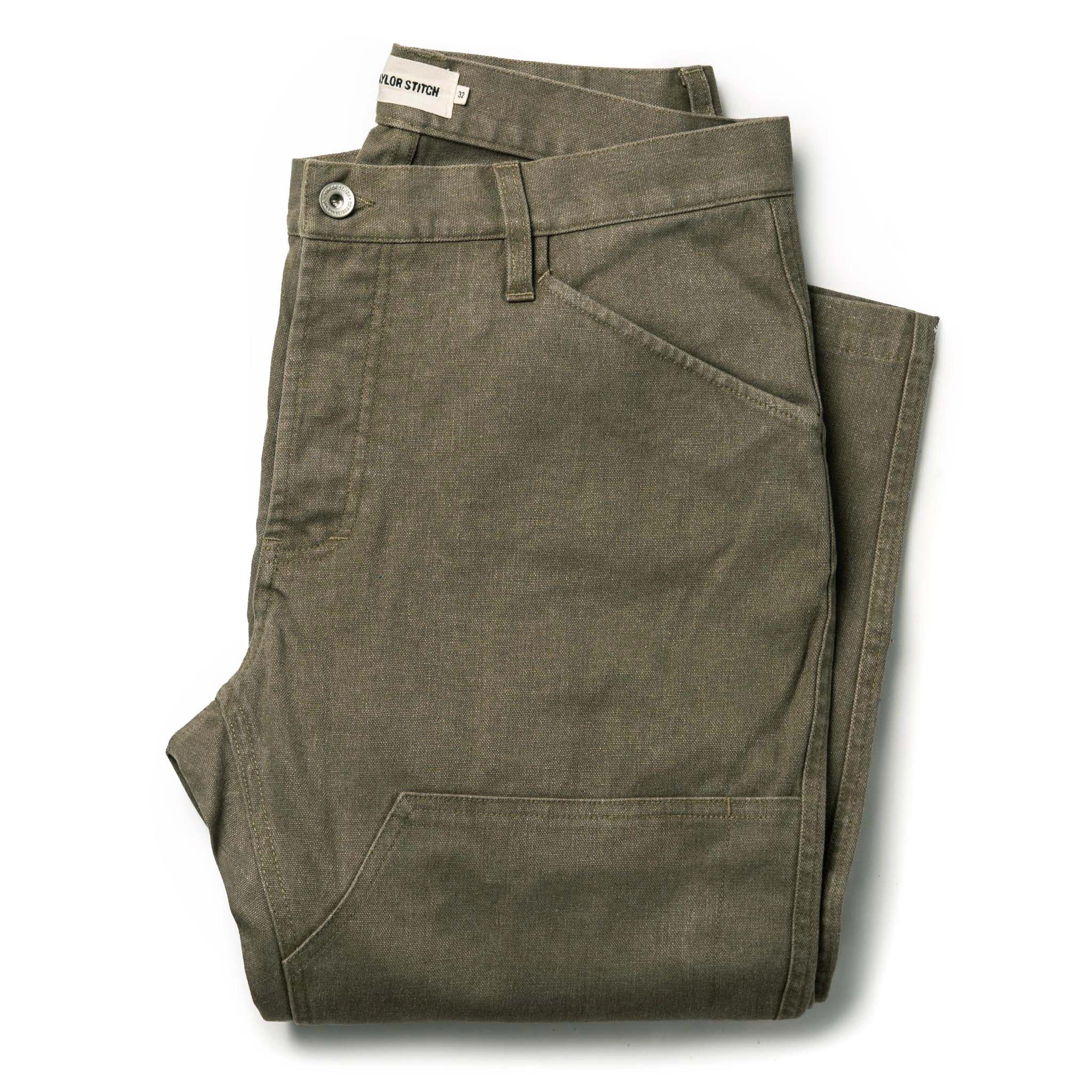 The Chore Pant in Stone Boss Duck - Work Pants | Taylor Stitch | Men's Bottoms