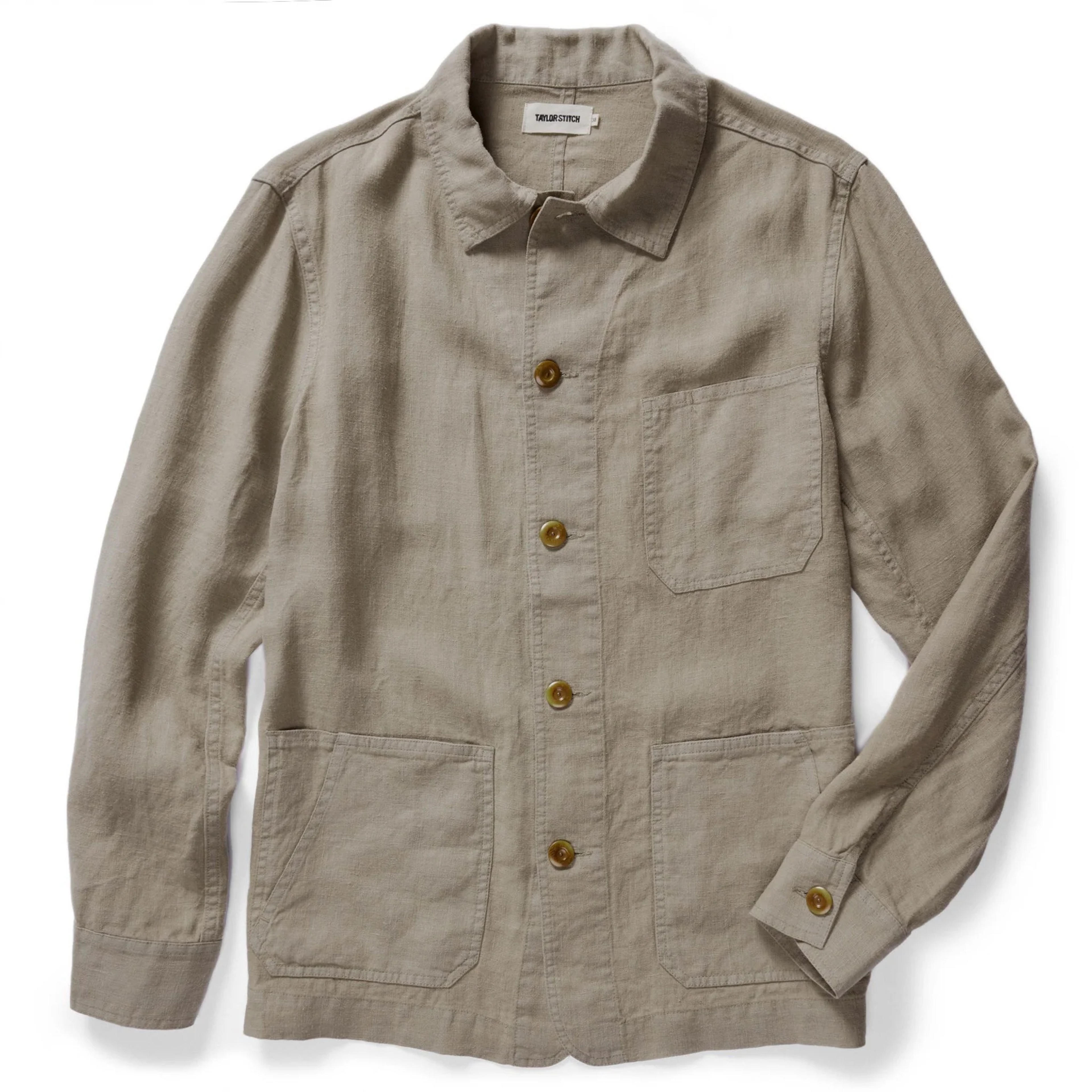 The Ojai Jacket in Arid Eucalyptus Hemp - M - 40