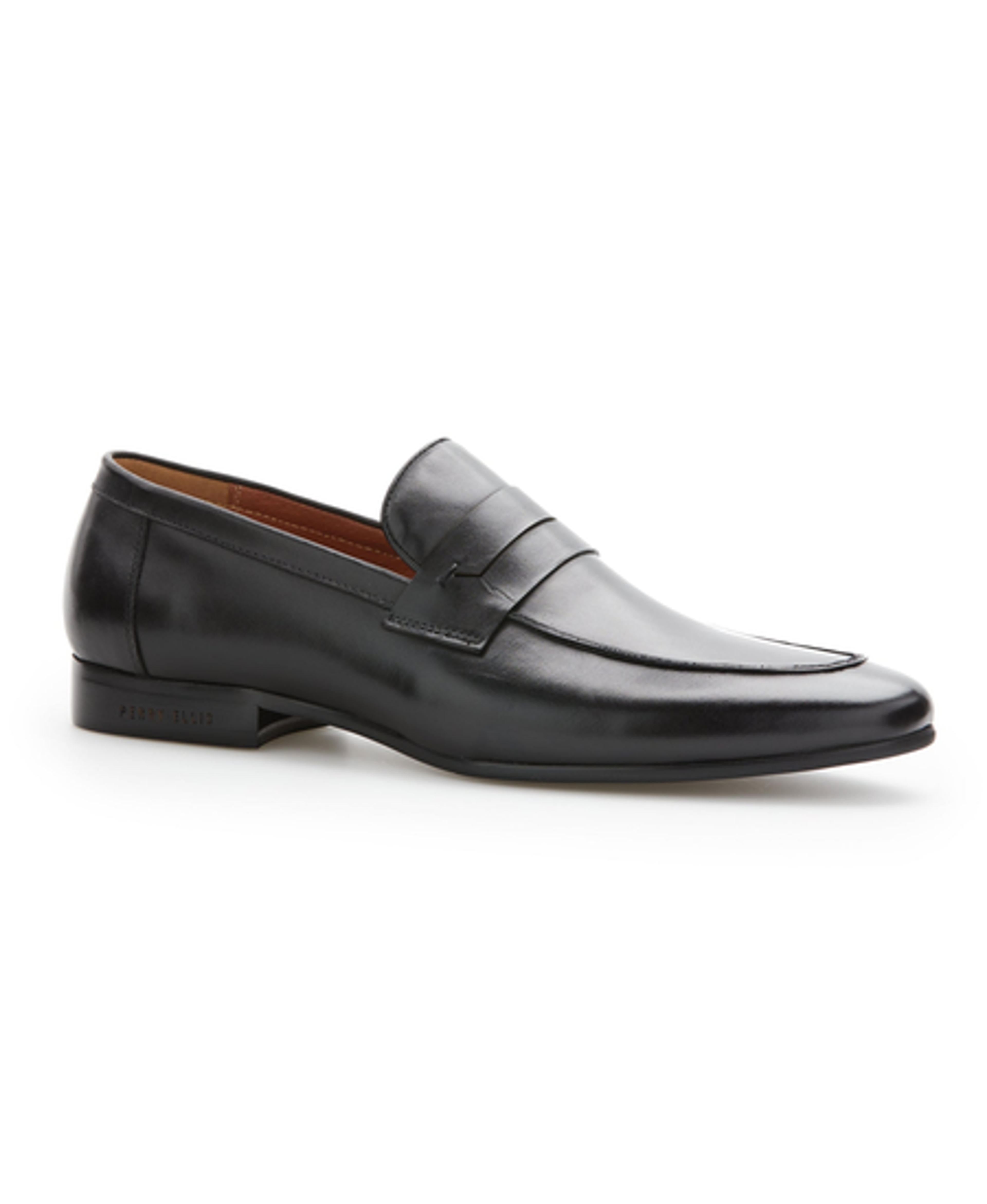 Leather Penny Loafers | Perry Ellis