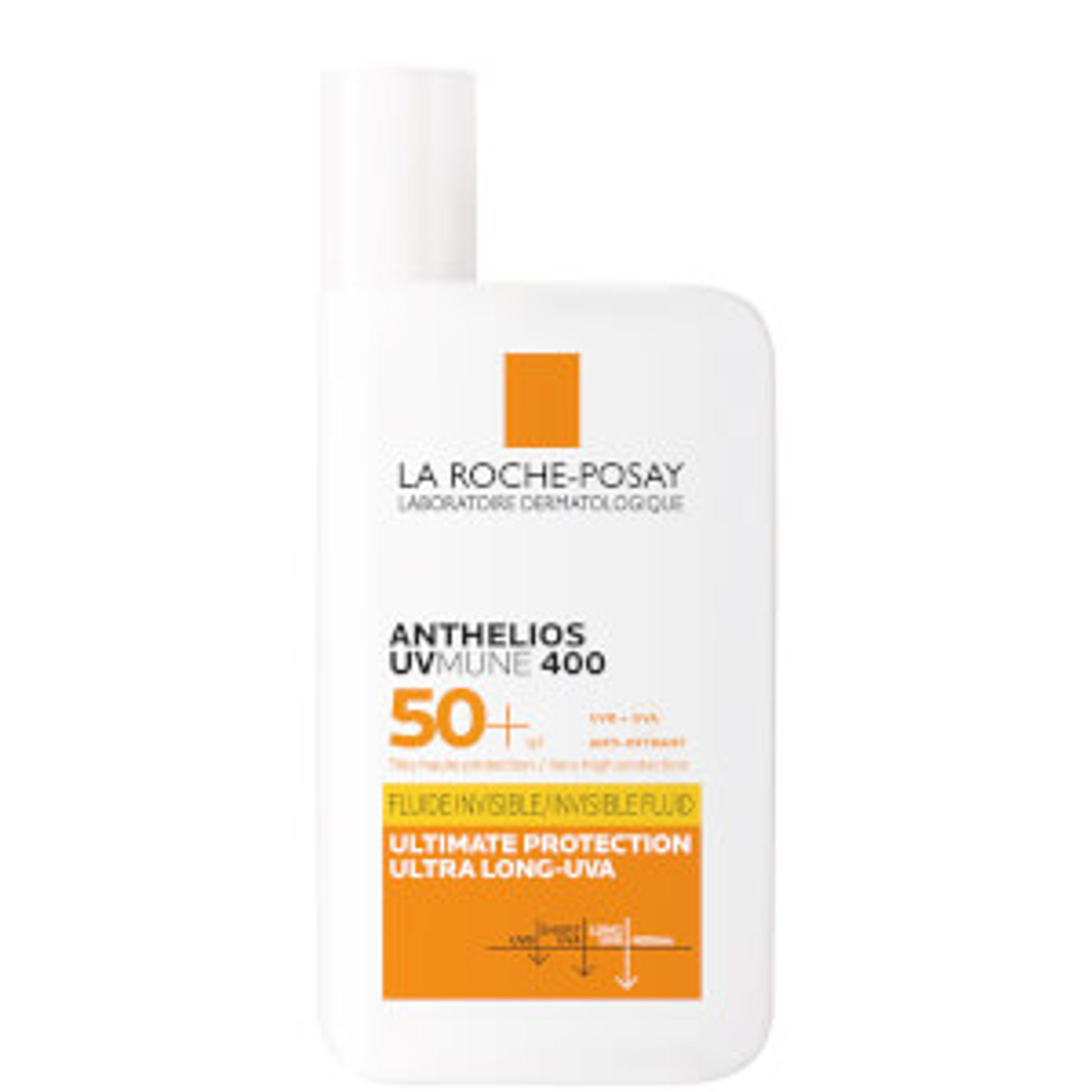 La Roche-Posay Anthelios UVMune 400 Invisible Fluid SPF50+ Sun Cream 50ml