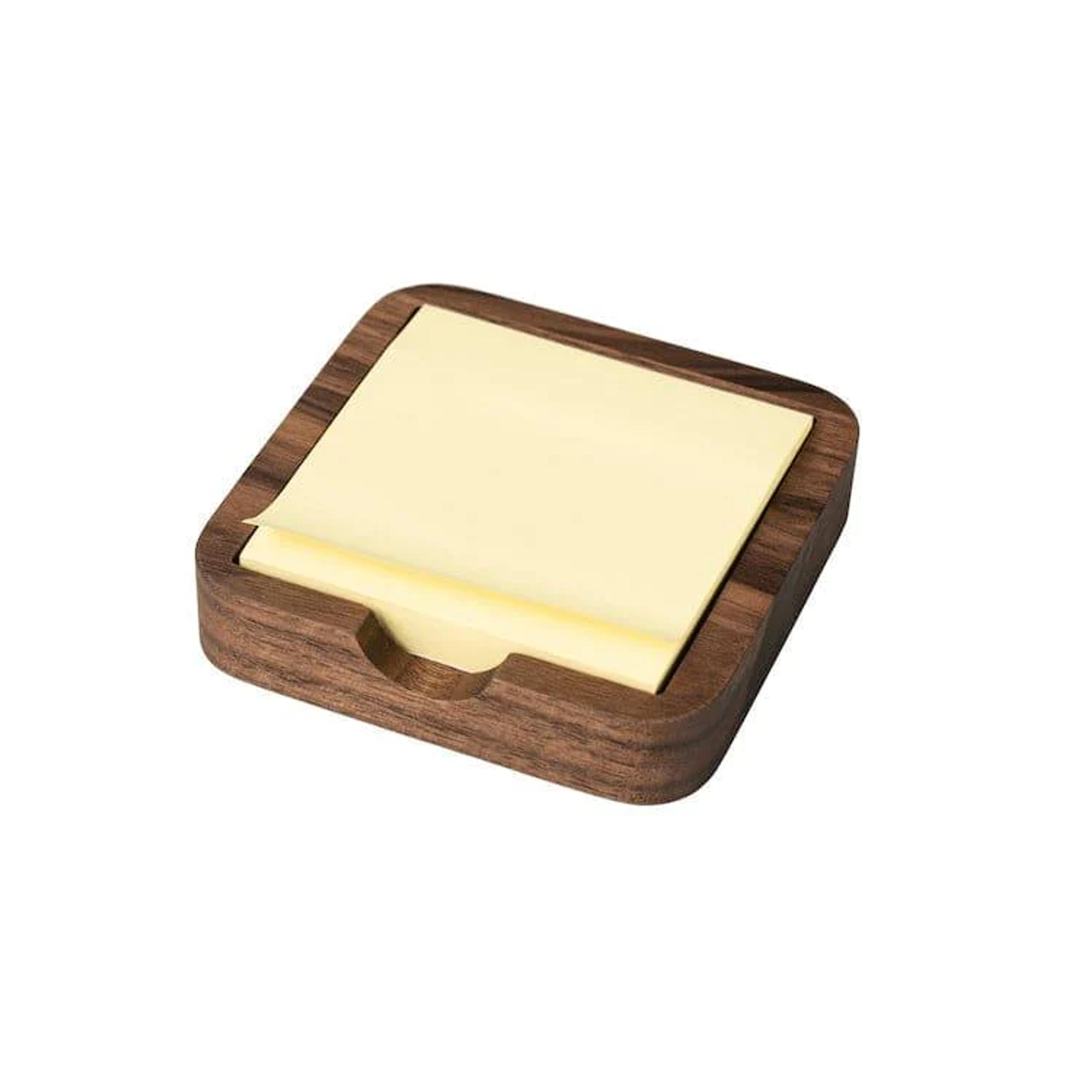 Sticky Notes Tray - OakyBlocks Wooden Modular Magnetic System