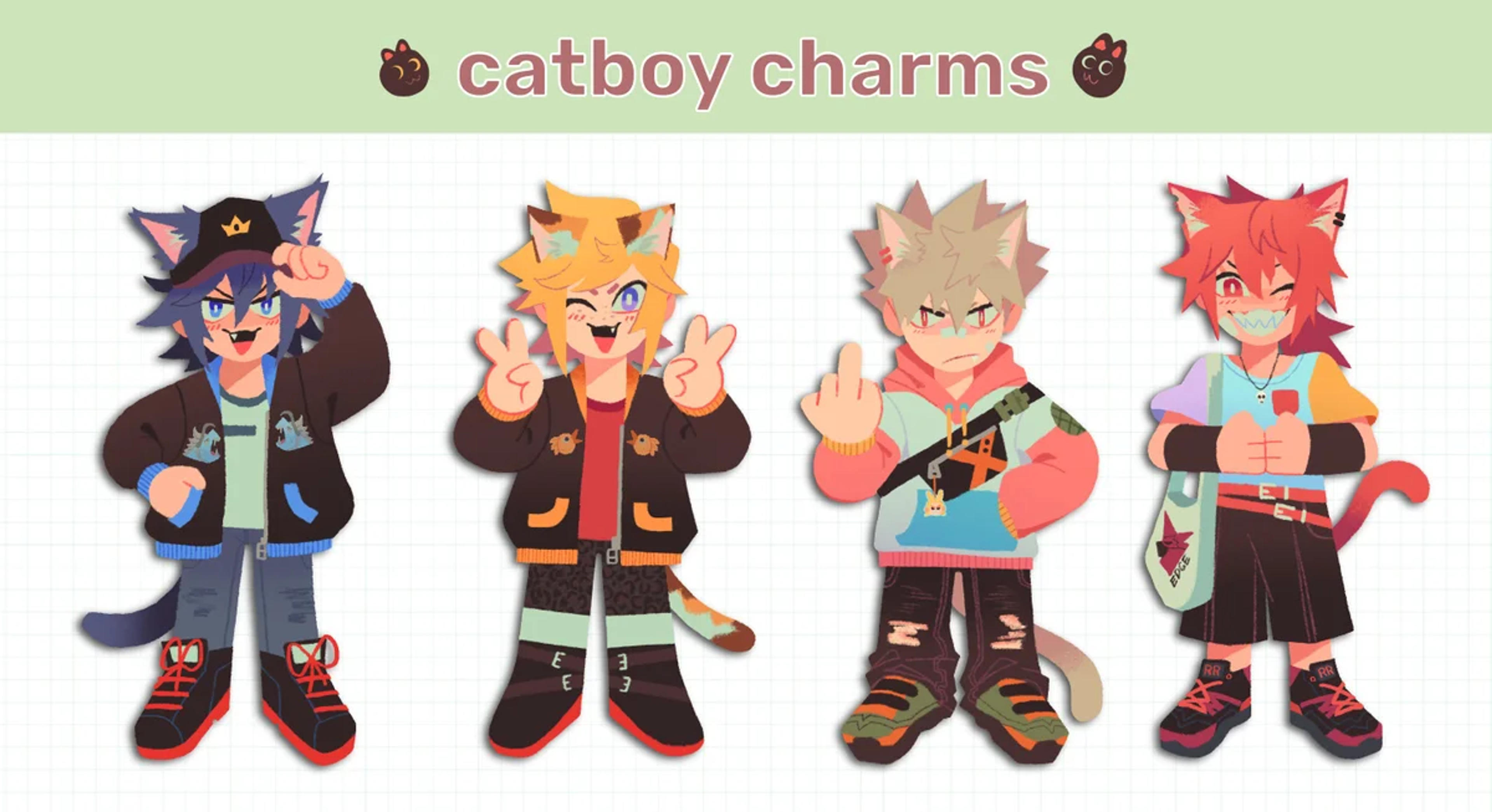 Catboy Charms