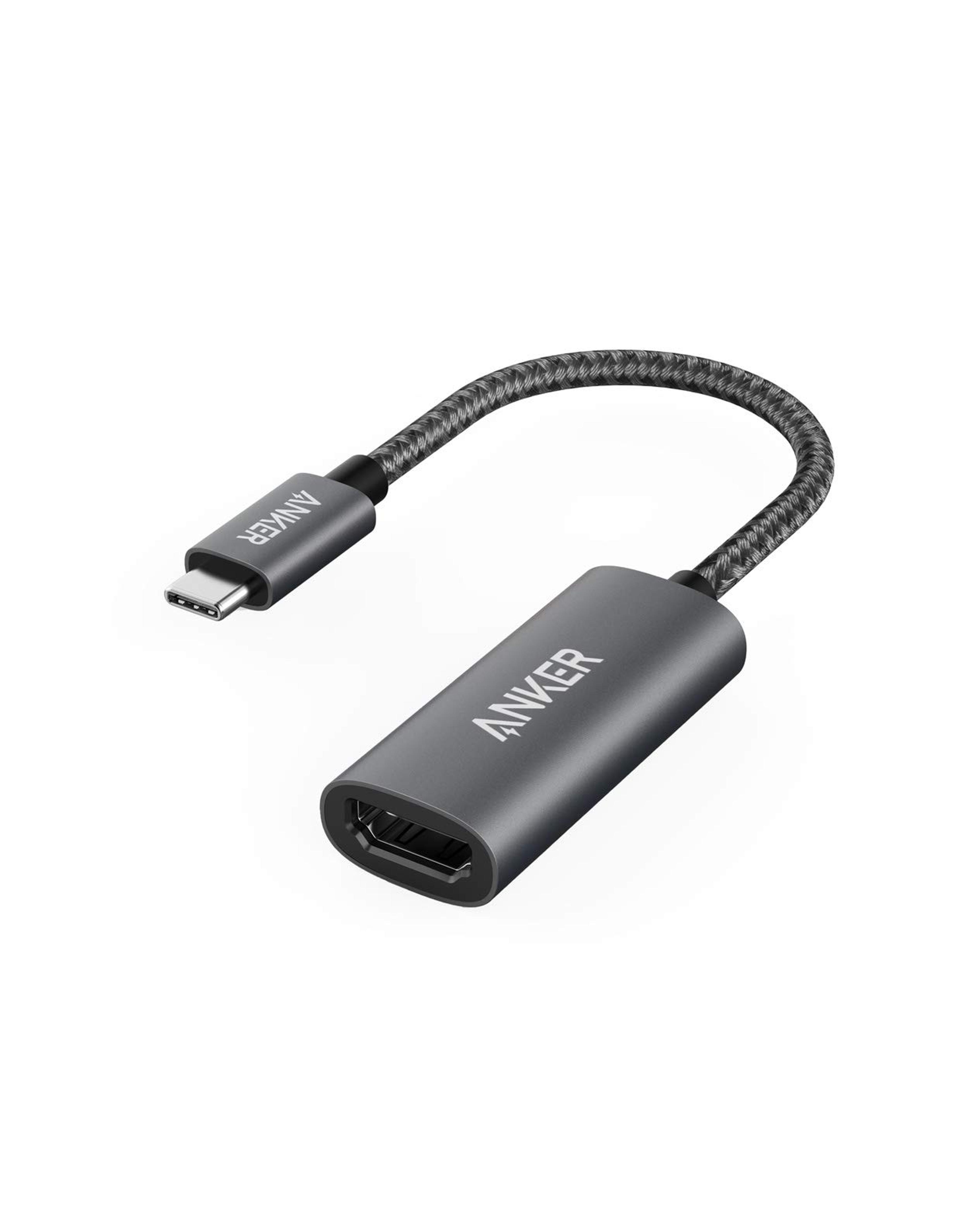 Amazon.com: Anker USB C to HDMI Adapter (4K@60Hz), 310 USB-C Adapter (4K HDMI), Aluminum, Portable, for MacBook Pro, Air, iPad Pro, Pixelbook, XPS, Galaxy, and More : Electronics