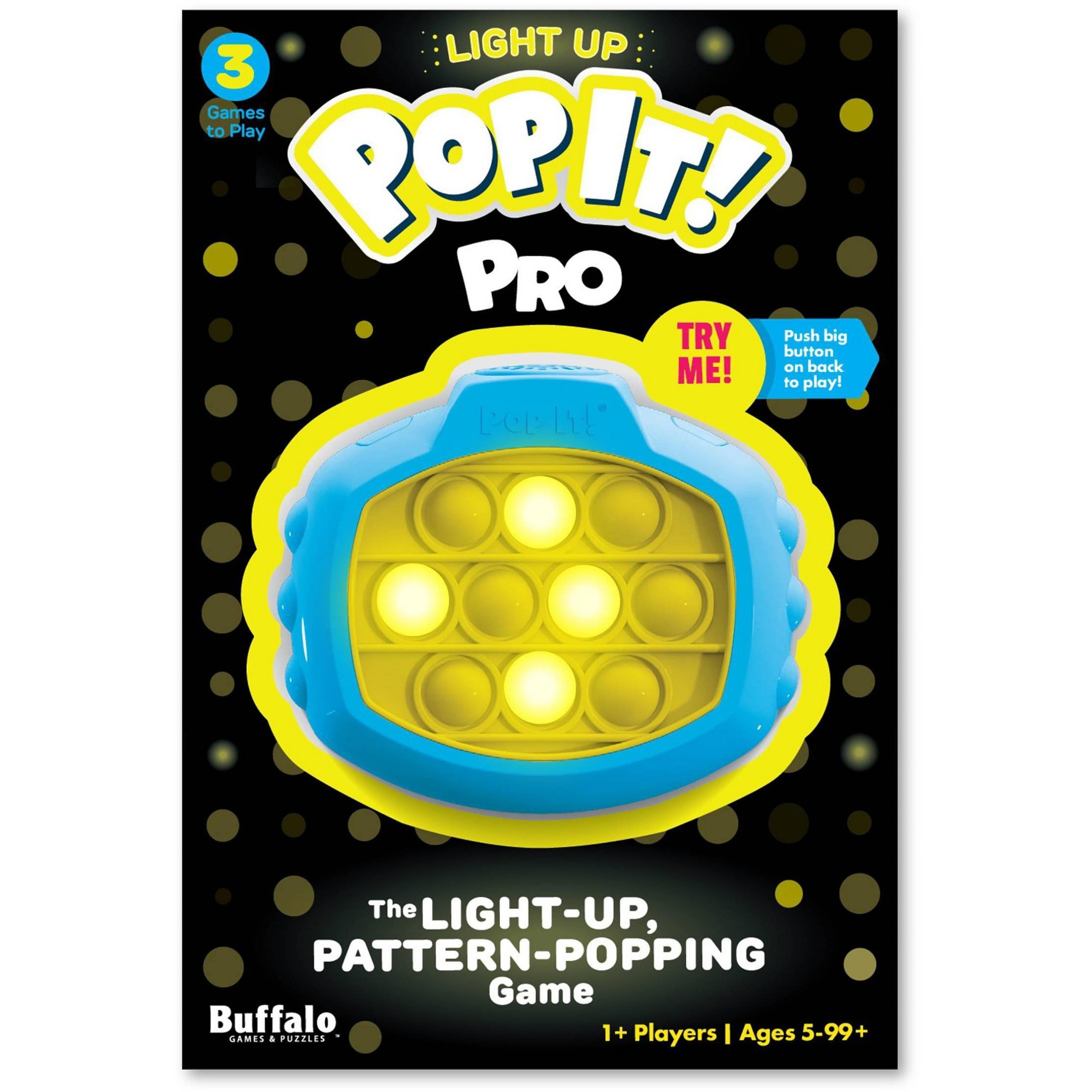 Pop It! Pro Light-Up Fidget Toy