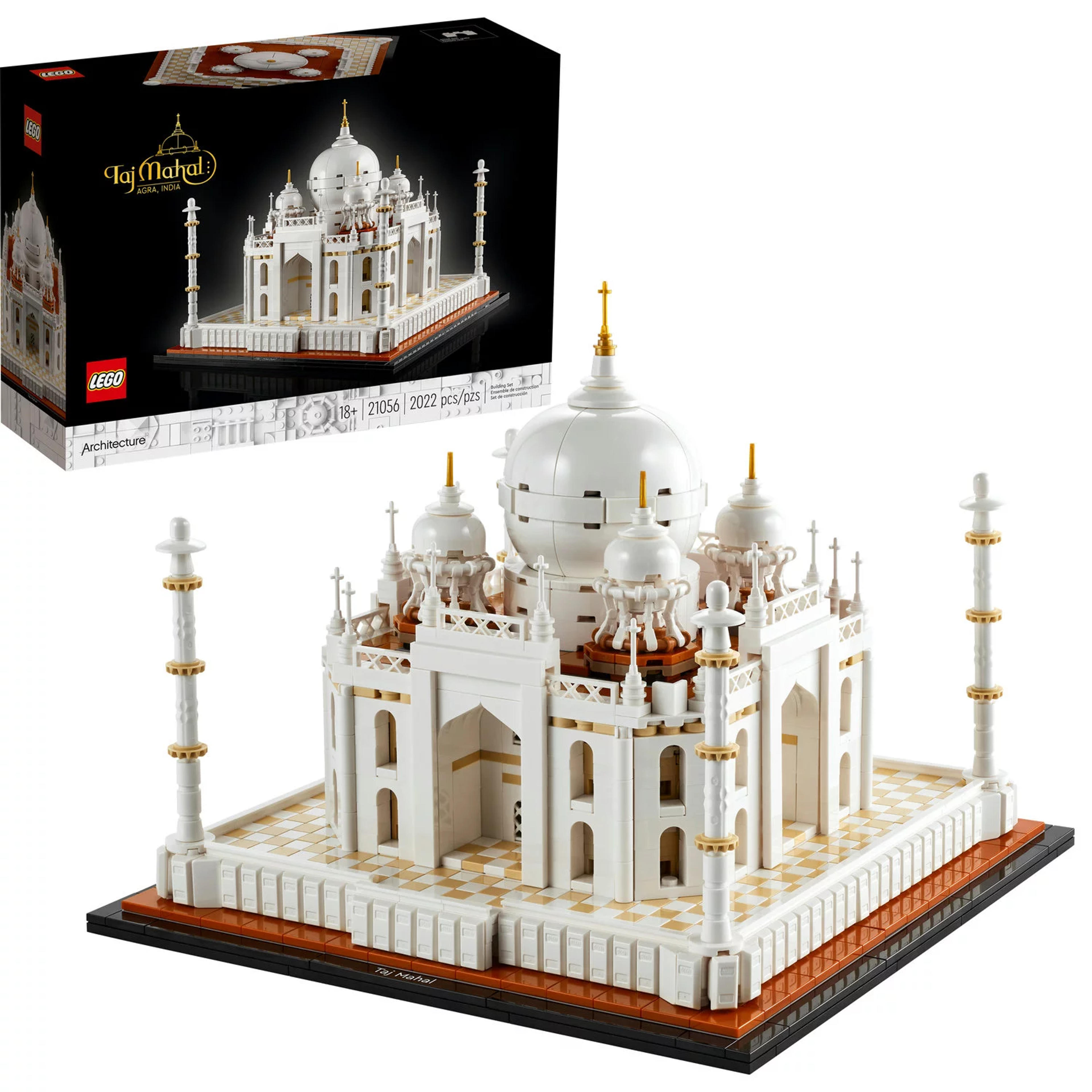 LEGO Architecture Taj Mahal 21056 Building Kit (2022 Pieces) - Walmart.com