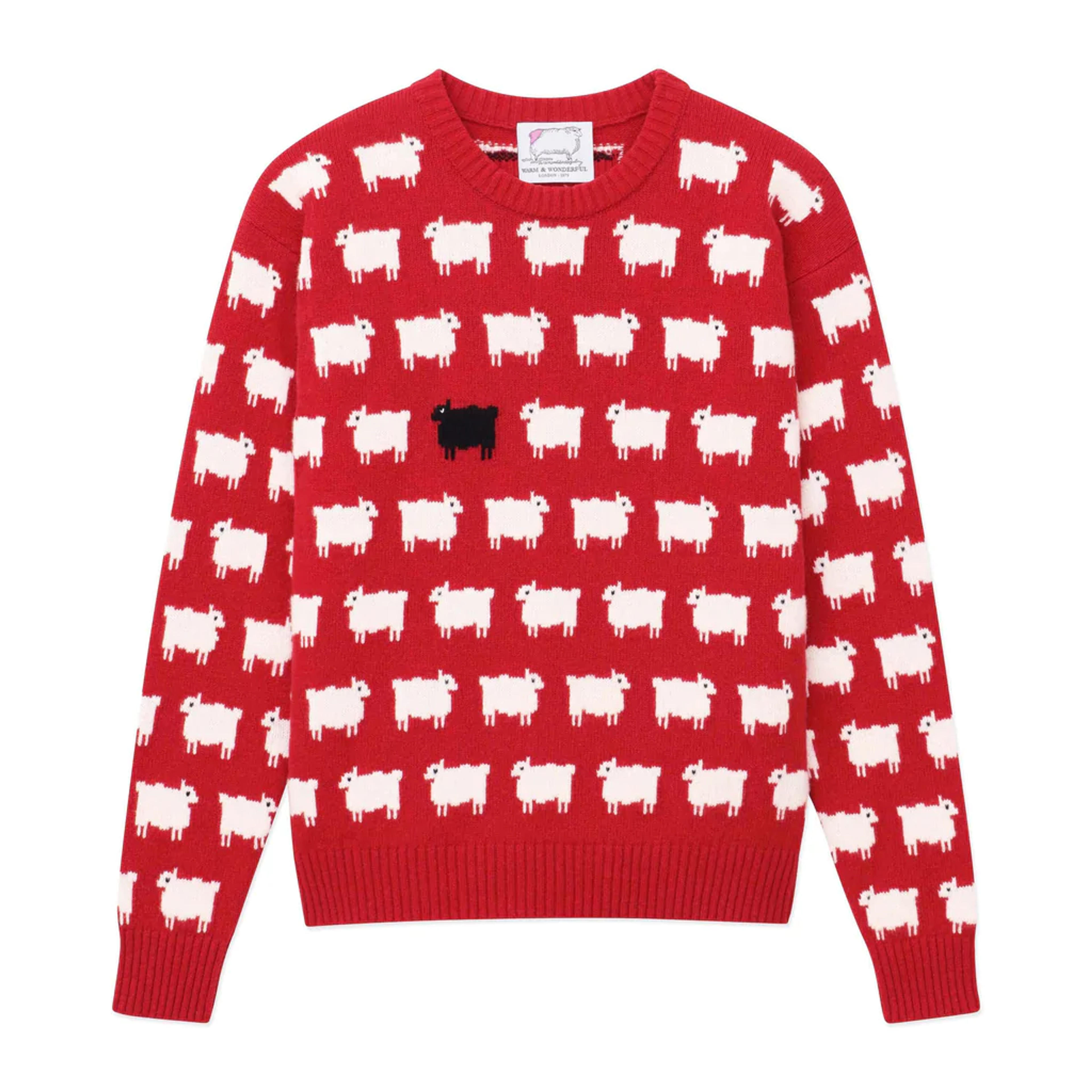 Warm & Wonderful Women's Sheep Sweater