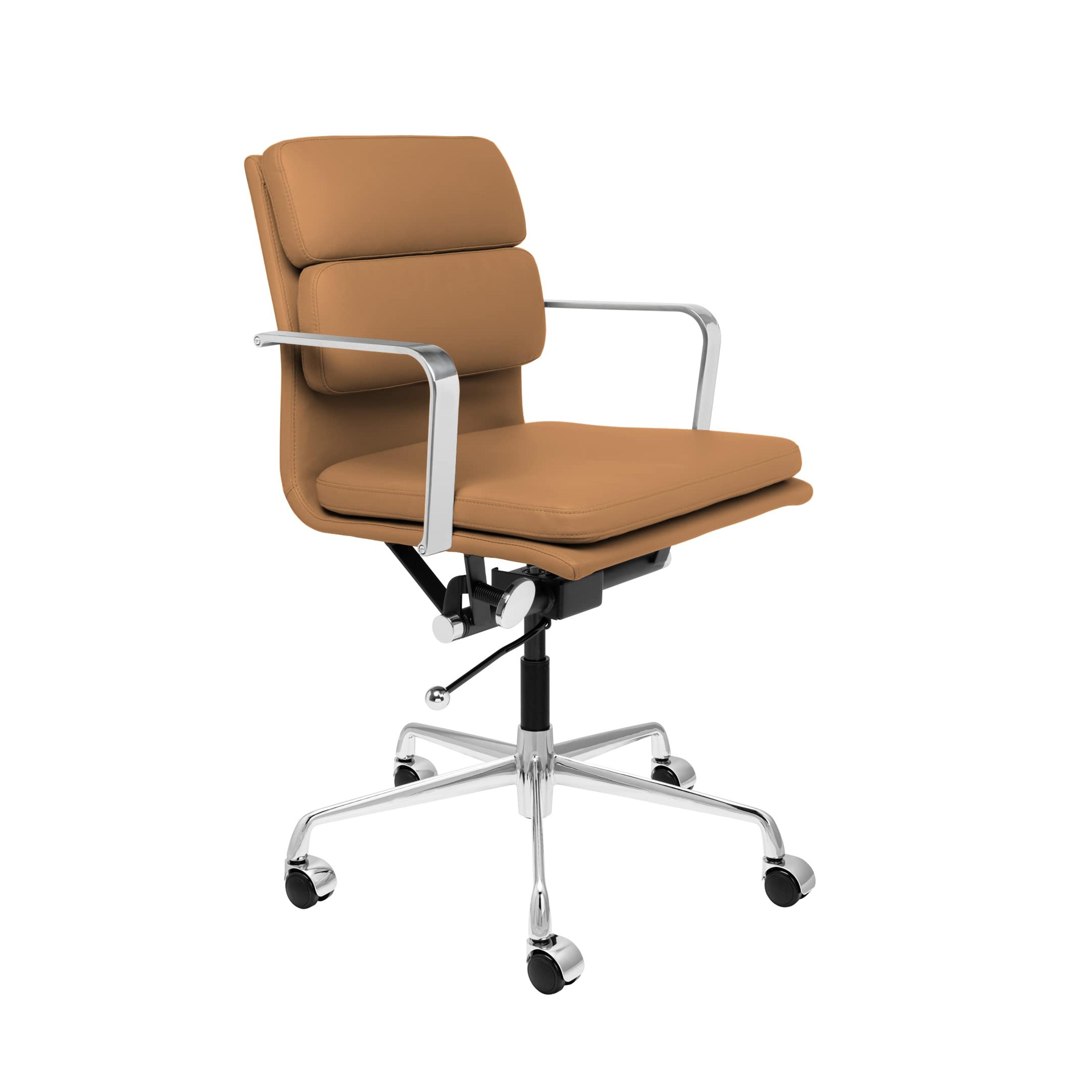 Amazon.com: Laura Davidson Furniture SOHO II Padded Management Chair (Tan) : Home & Kitchen