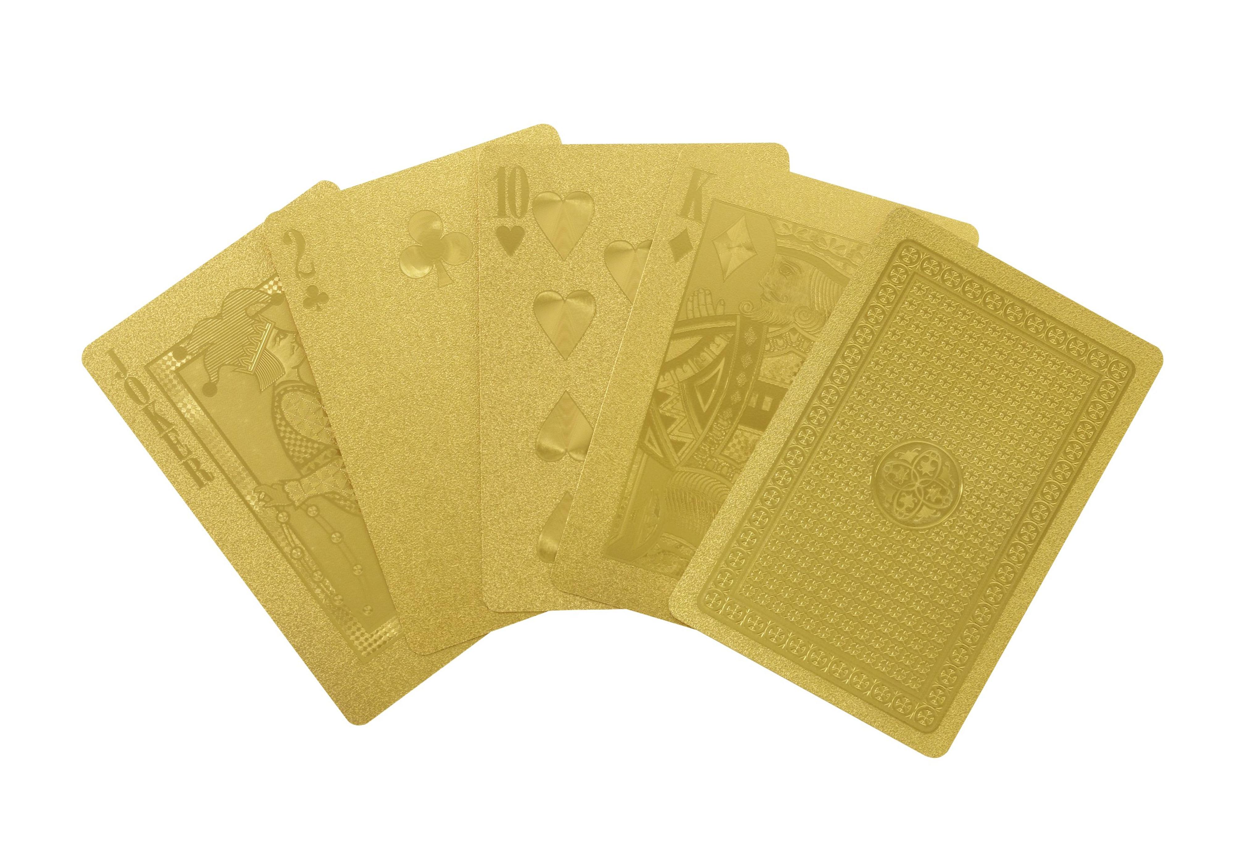 Idea International Gold Deck of Cards