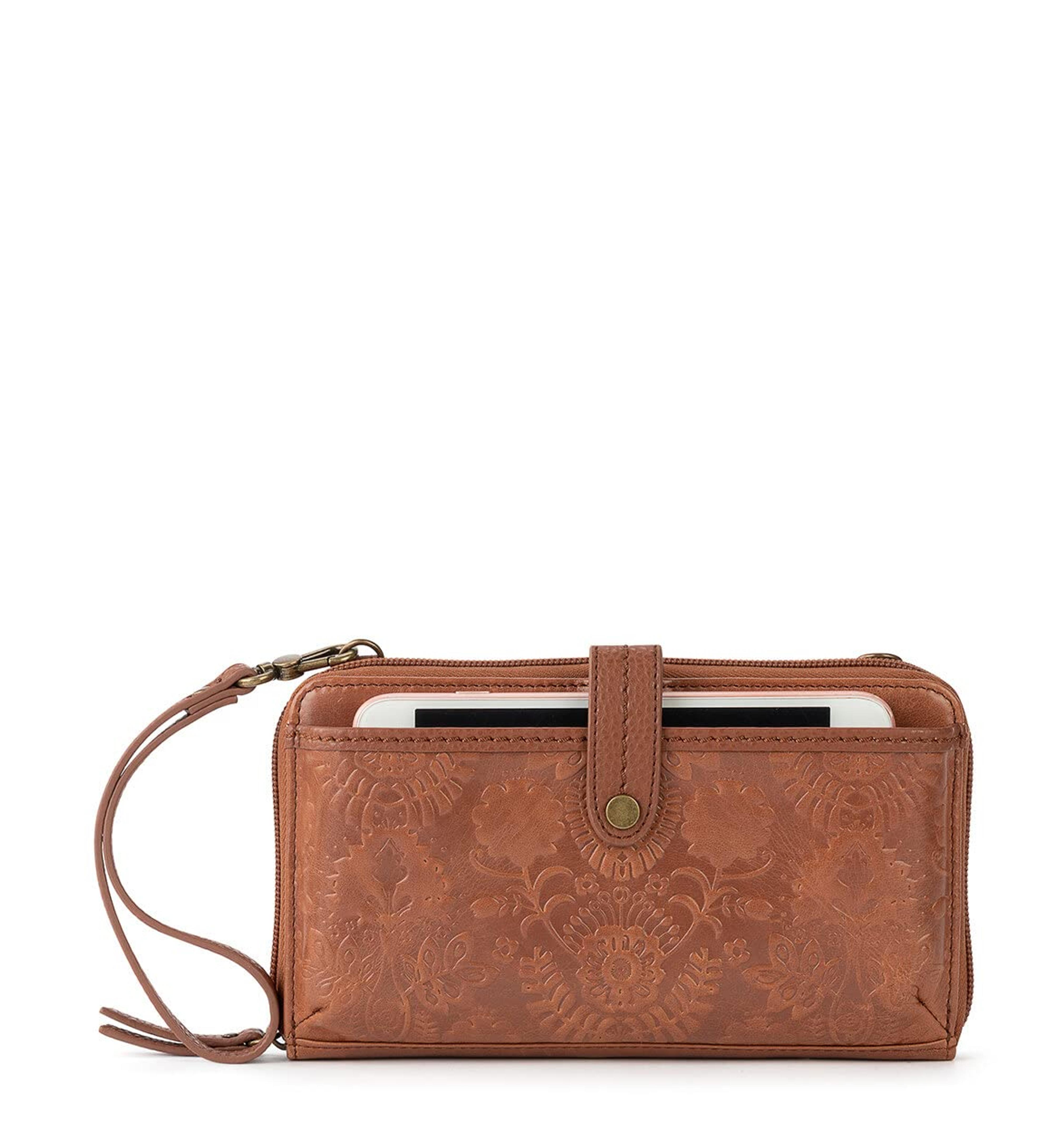The Sak, Womens, Iris Large Smartphone Crossbody Bag in Leather: Handbags: Amazon.com