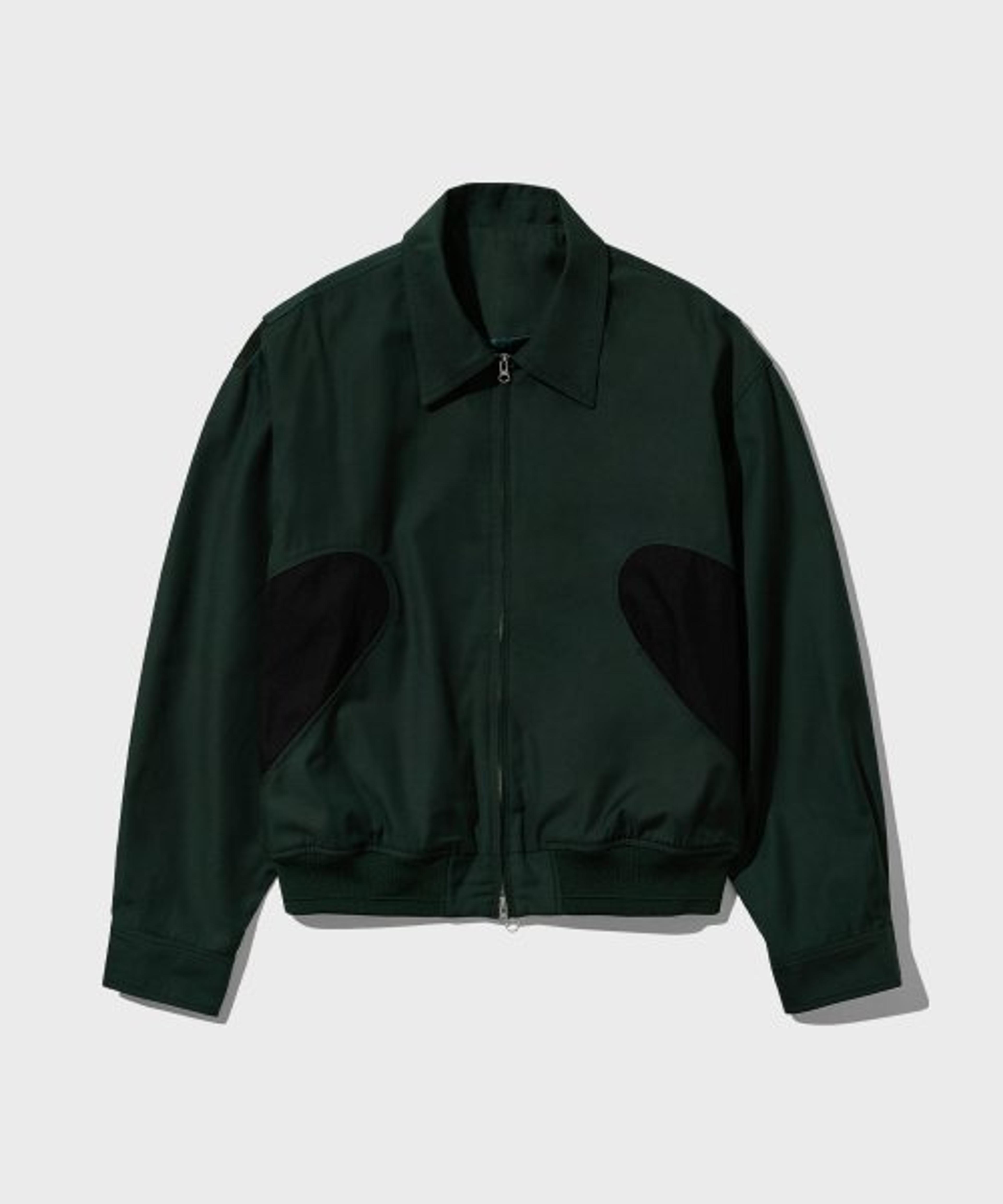 MUSINSA | INTEMPOMOOD Wearable color blouson jacket_dark green