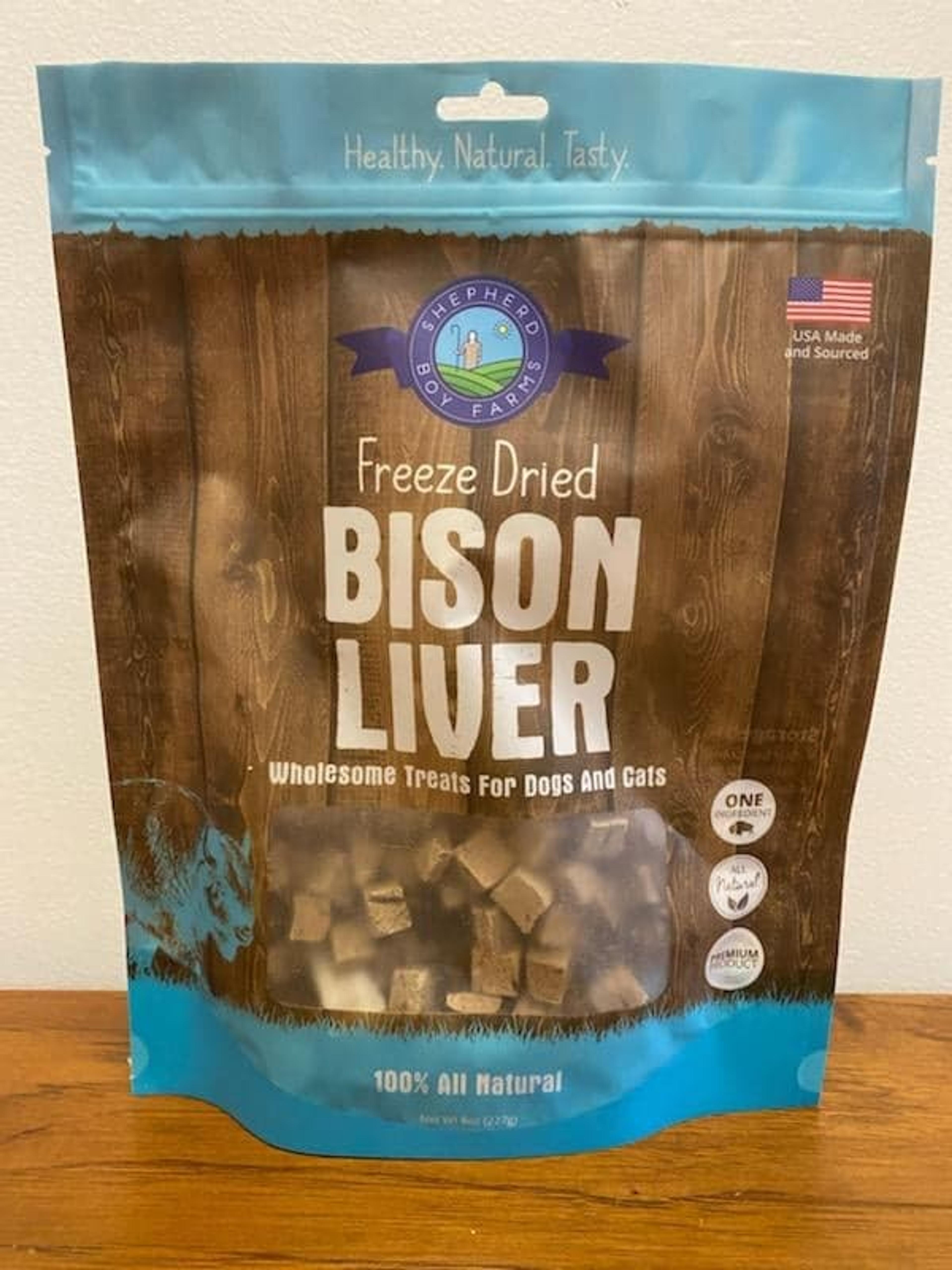 Freeze-Dried Bison Liver – Shepherd Boy Farms