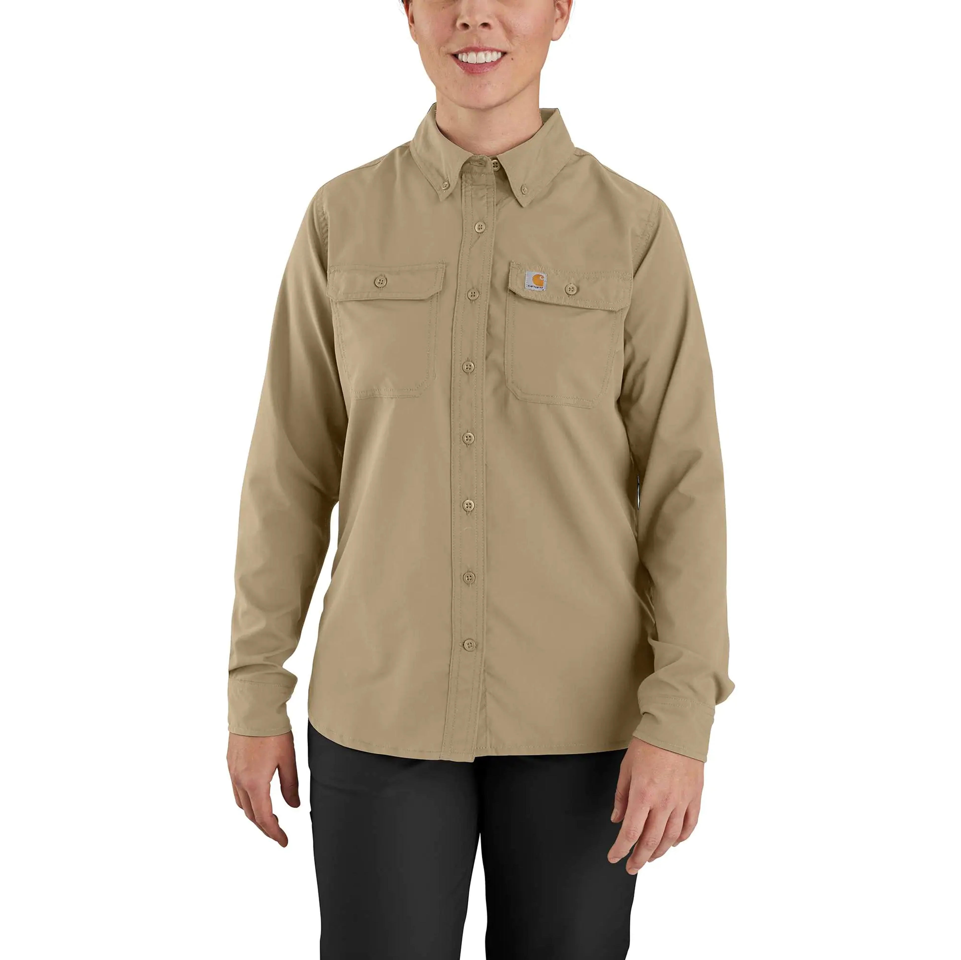 Women's Carhartt Force® Relaxed Fit Lightweight Long Sleeve Shirt