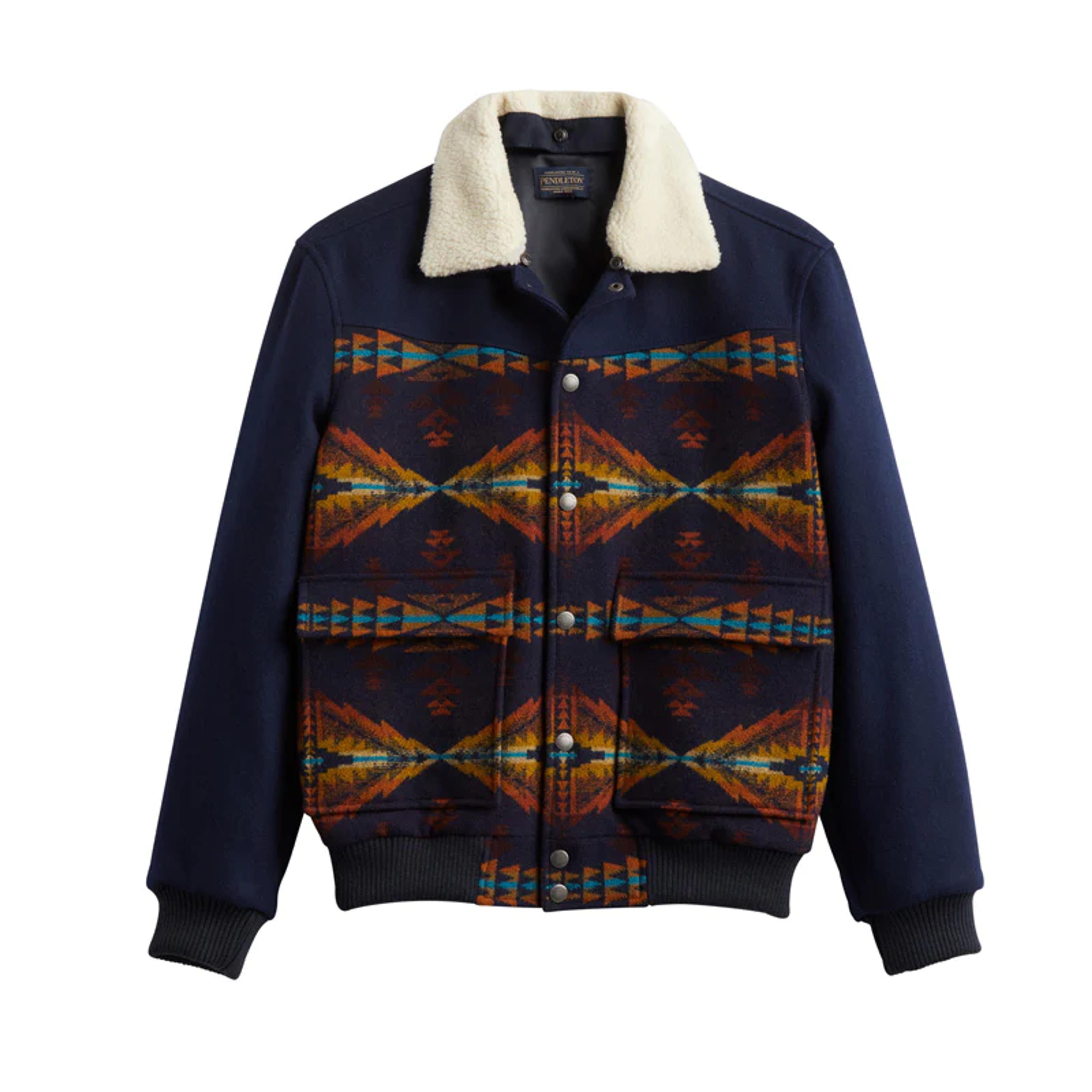 Pendleton Jacksonville Coat - Trapper Peak Navy