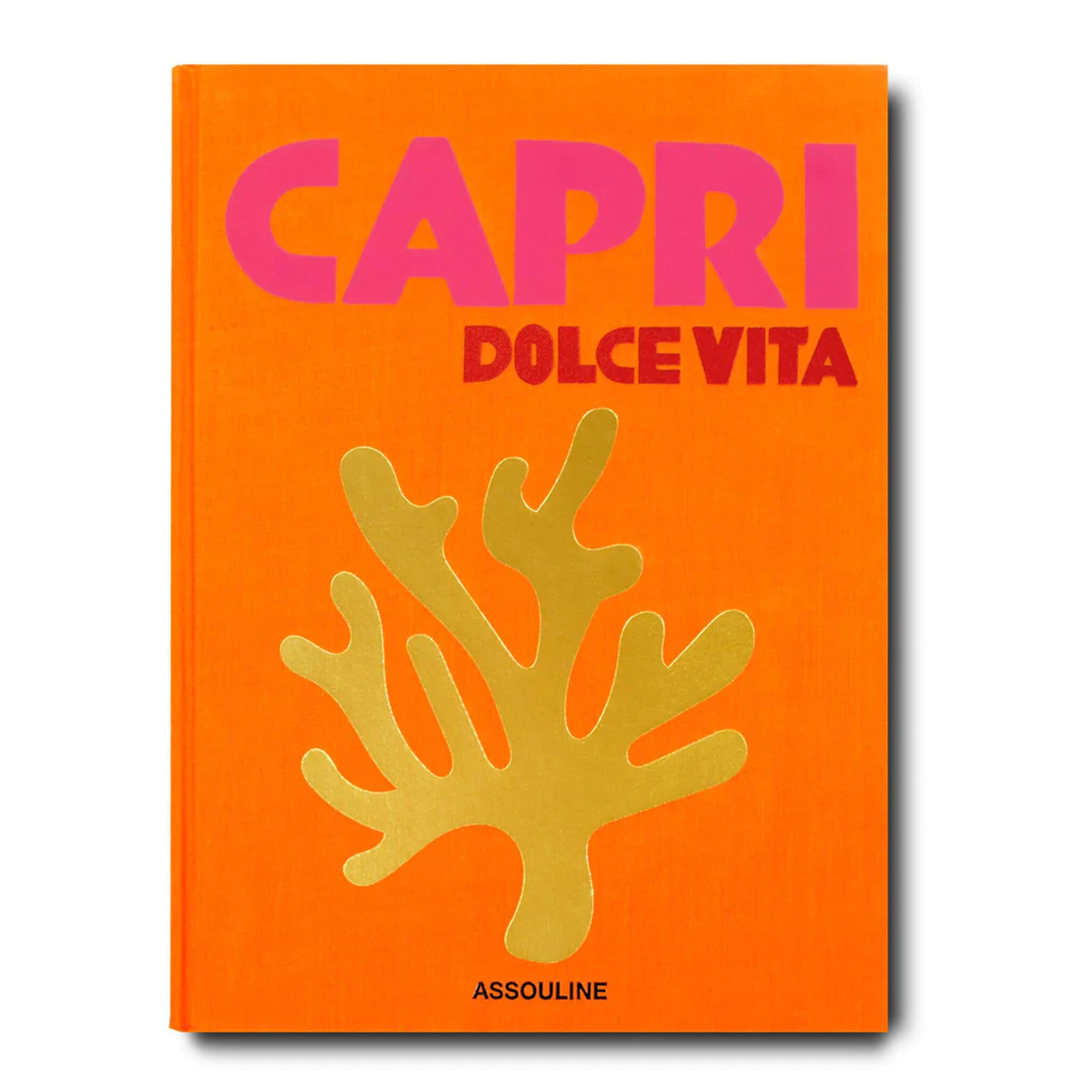 Capri Dolce Vita by Cesare Cunaccia - Coffee Table Book | ASSOULINE