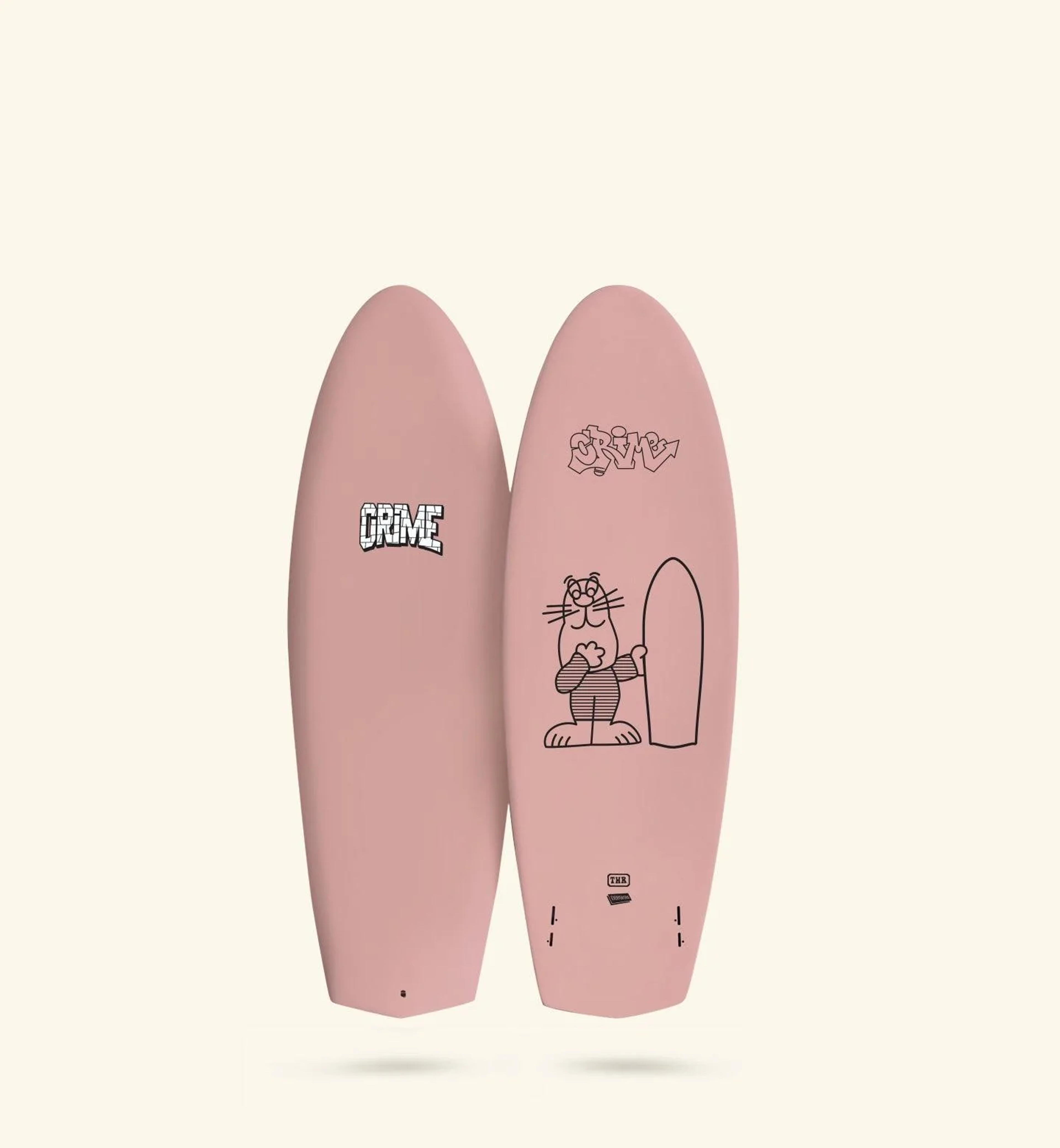 THR x EVERYDAYSRAD - 5'10''- 22''- 2.5''- 39.0 L / Eraser Pink