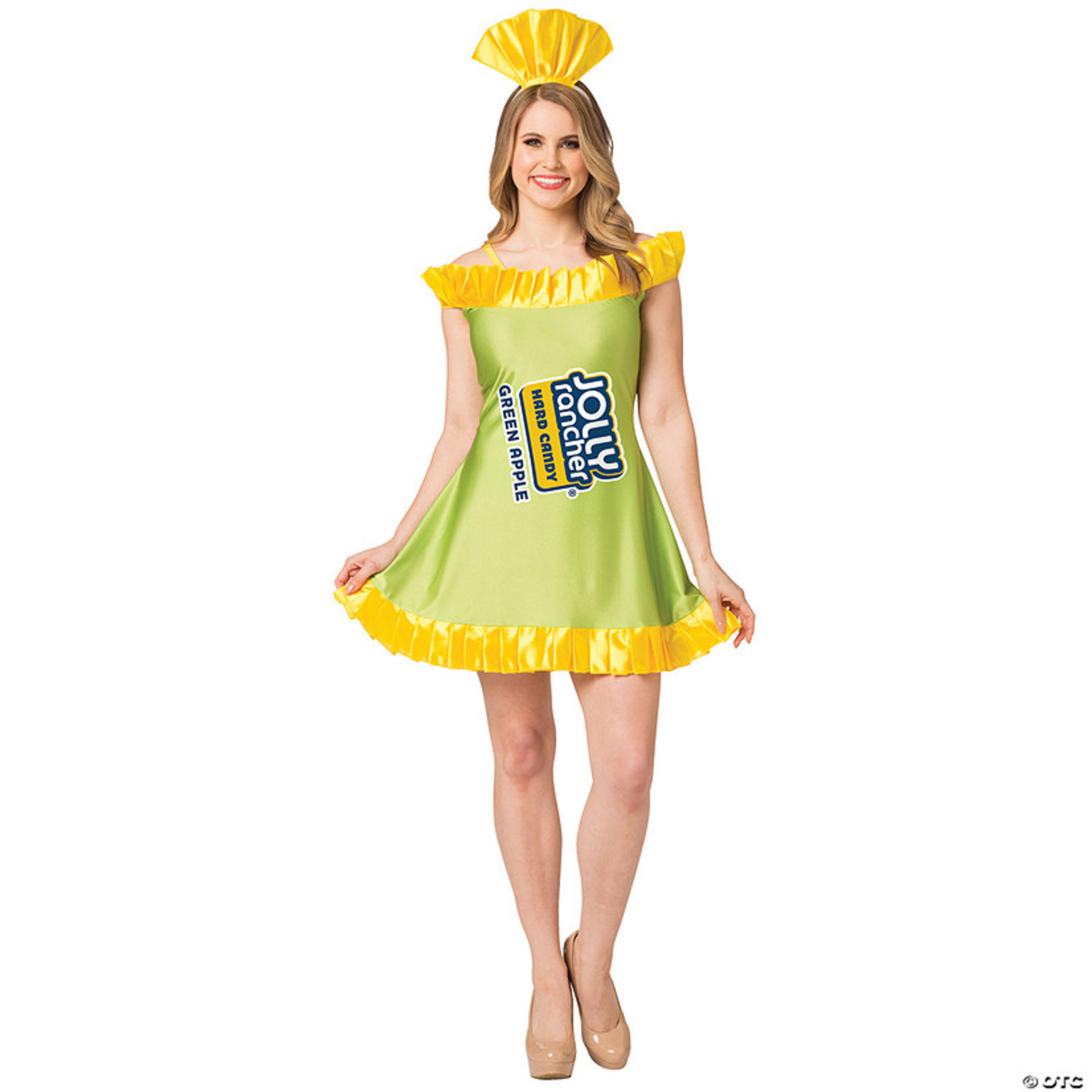 Women's Apple Jolly Rancher Dress | Halloween Express