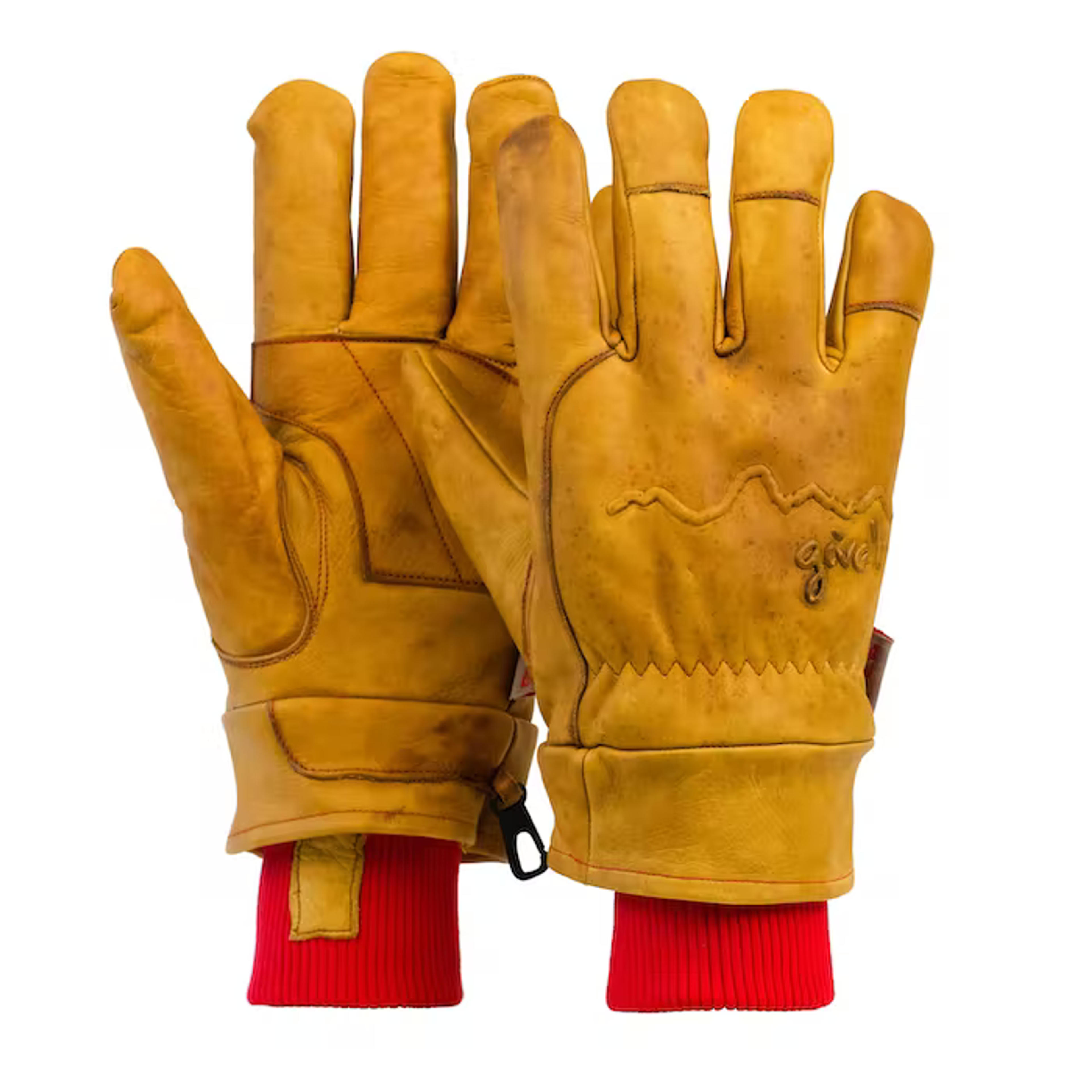 Give'r 4 Season Glove w/ Wax Coating - Yellow | Gloves | Huckberry