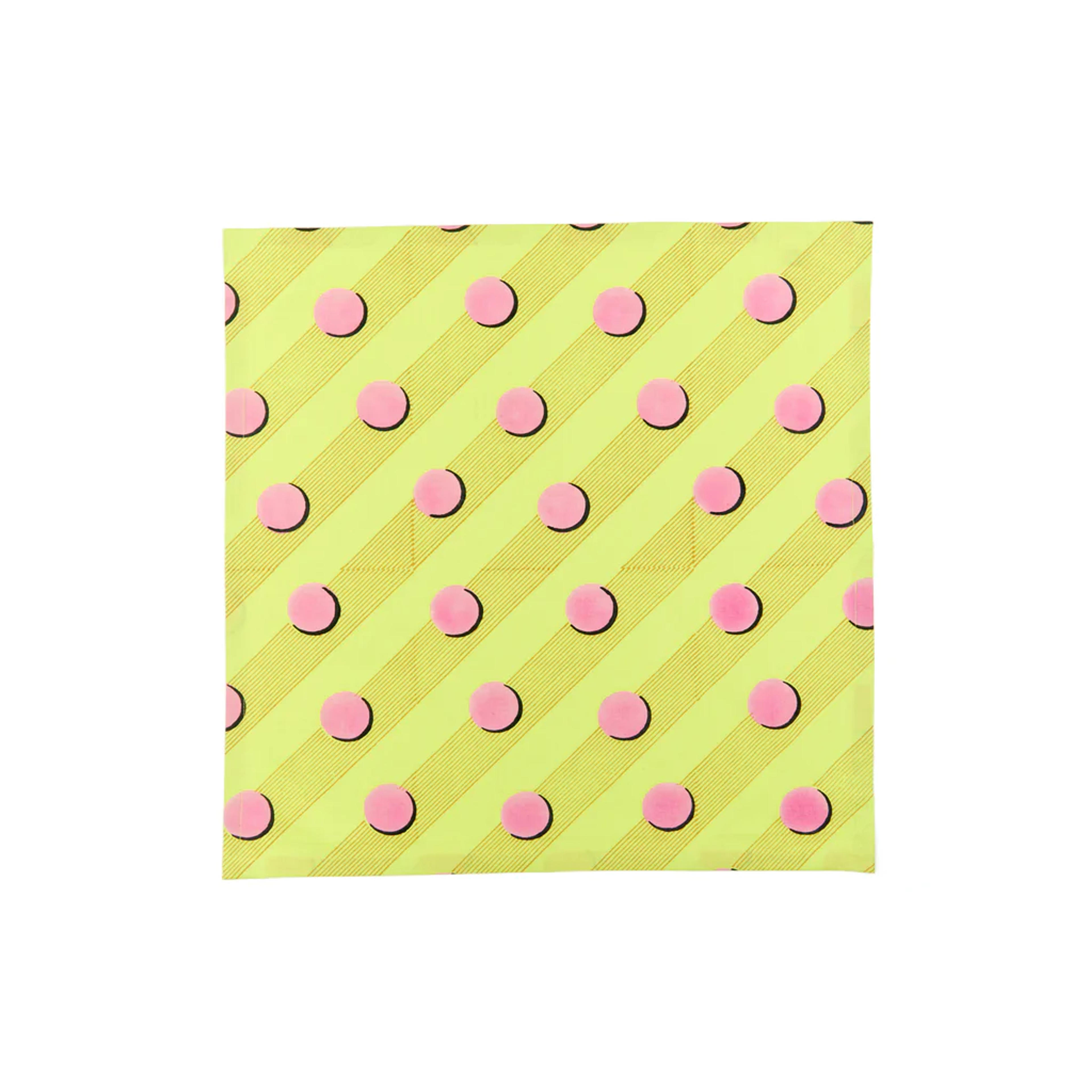 Tennis | Limeade Napkin – Block Shop