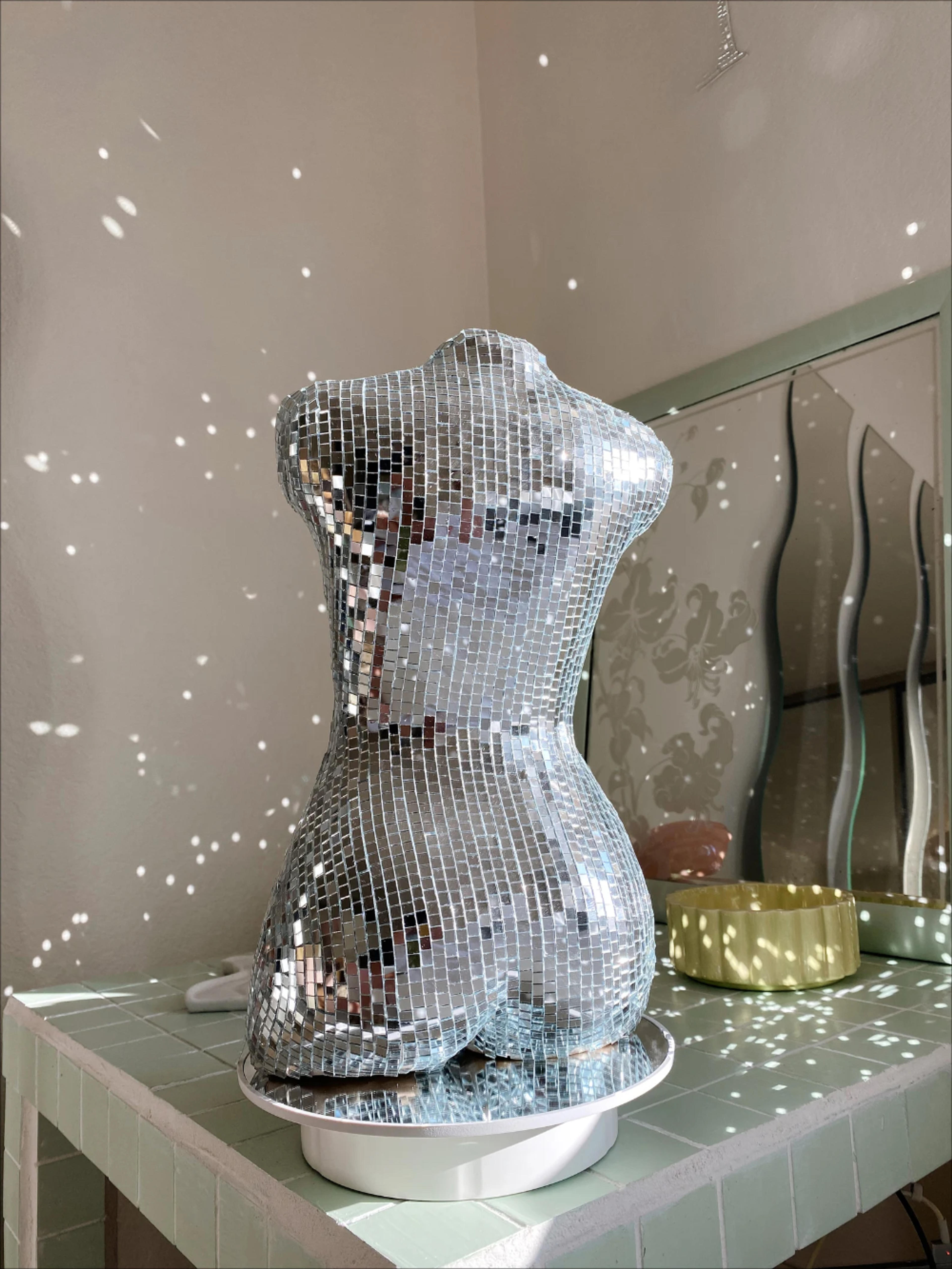 Disco female body * lady liberty* disco decor