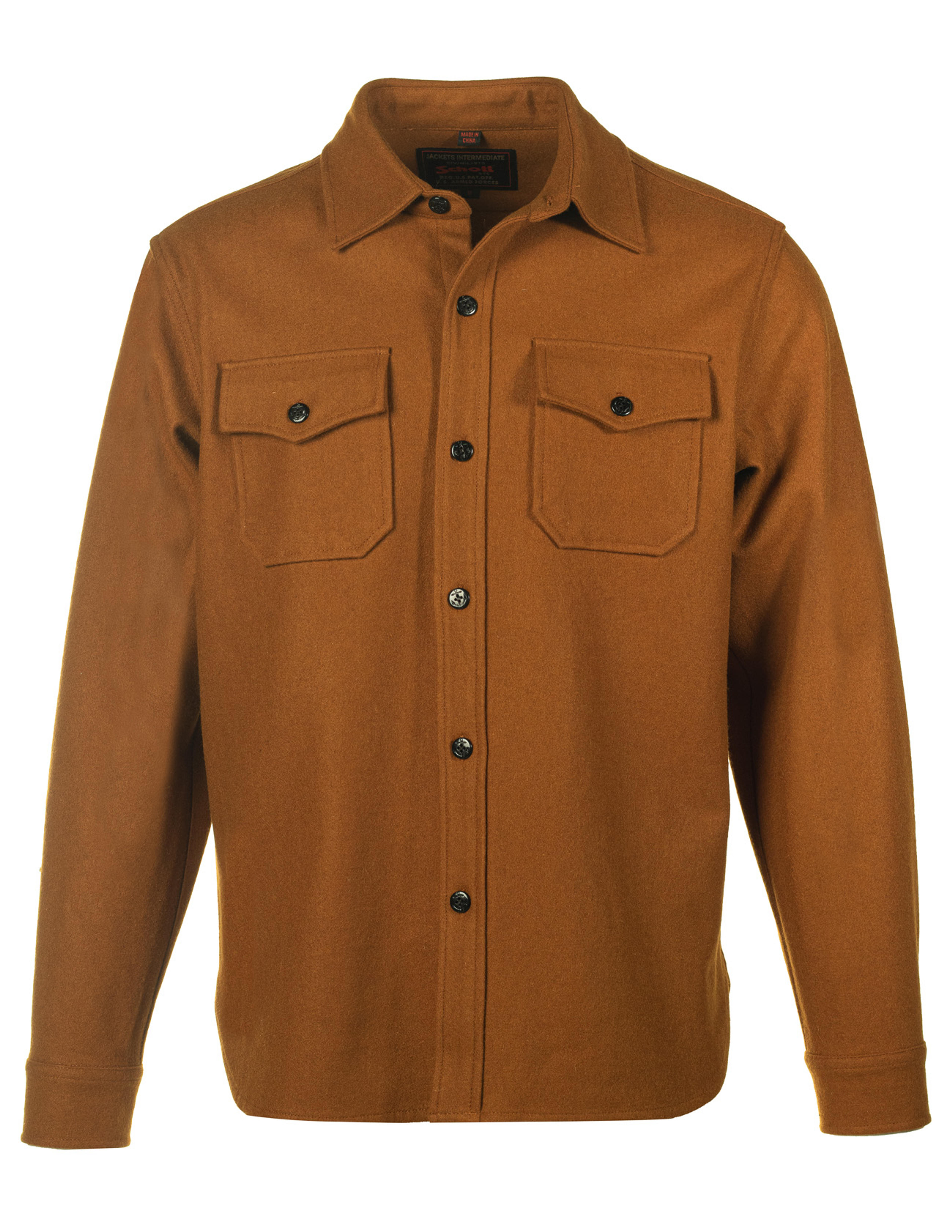 Schott N.Y.C. 7810 Men's CPO Wool Shirt