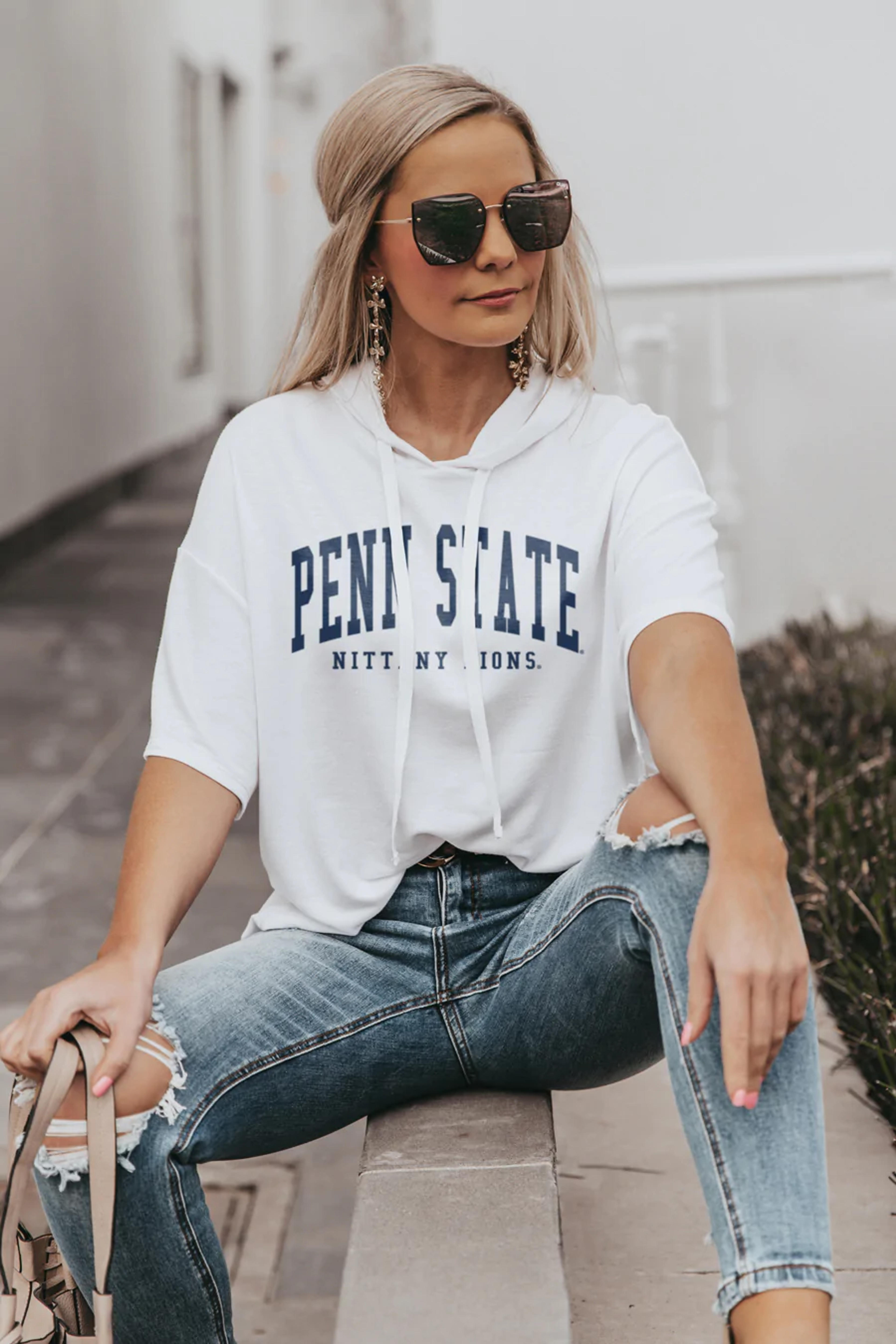 PENN STATE NITTANY LIONS "EASY COME, EASY GO" SHORT SLEEVE FRENCH TERR – GAMEDAY COUTURE | SOCIAL HOUSE