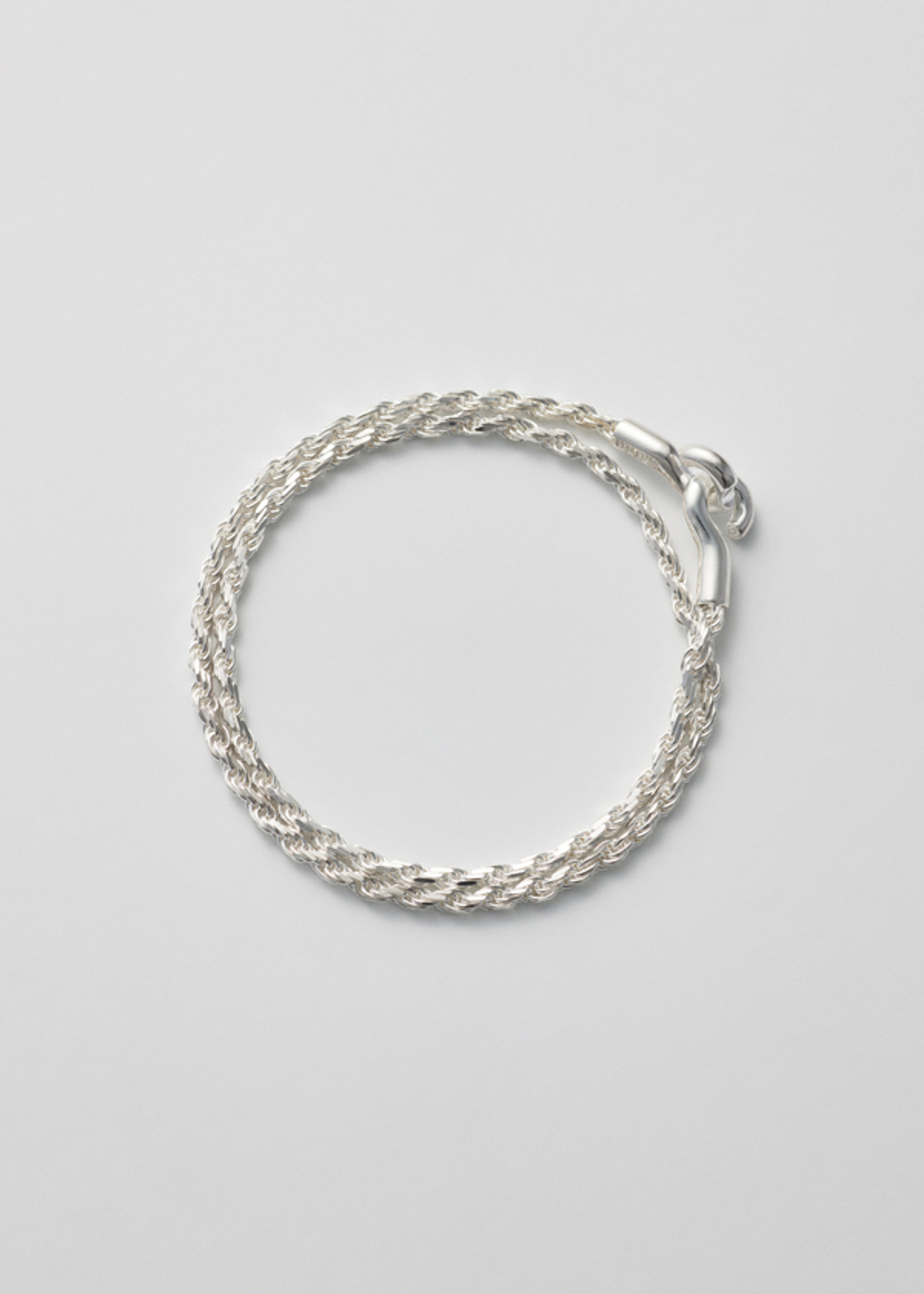 Rope bracelet thick double