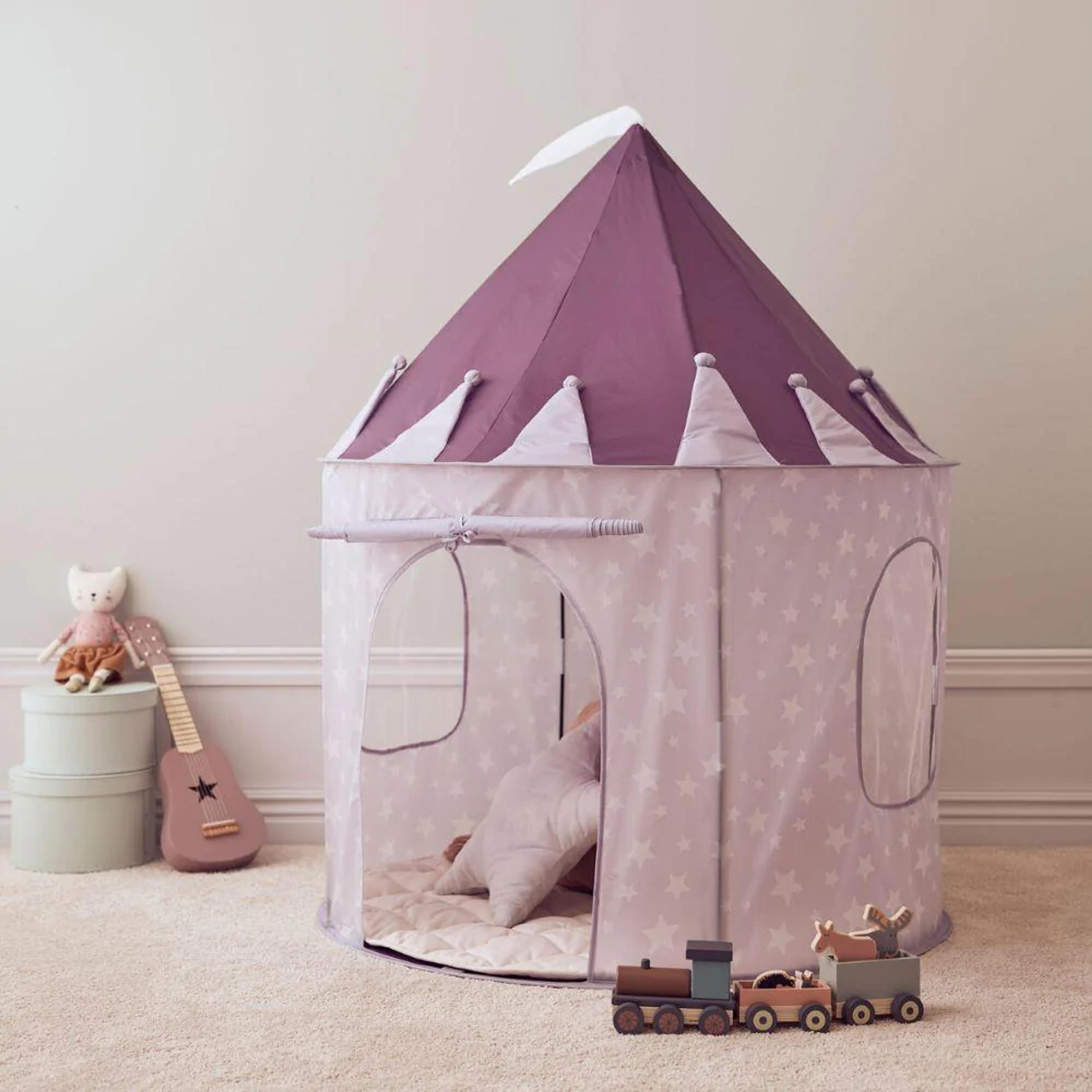 Kids Concept Play Tent - Star Lilac | Kids' Tents & Tunnels – Scandiborn