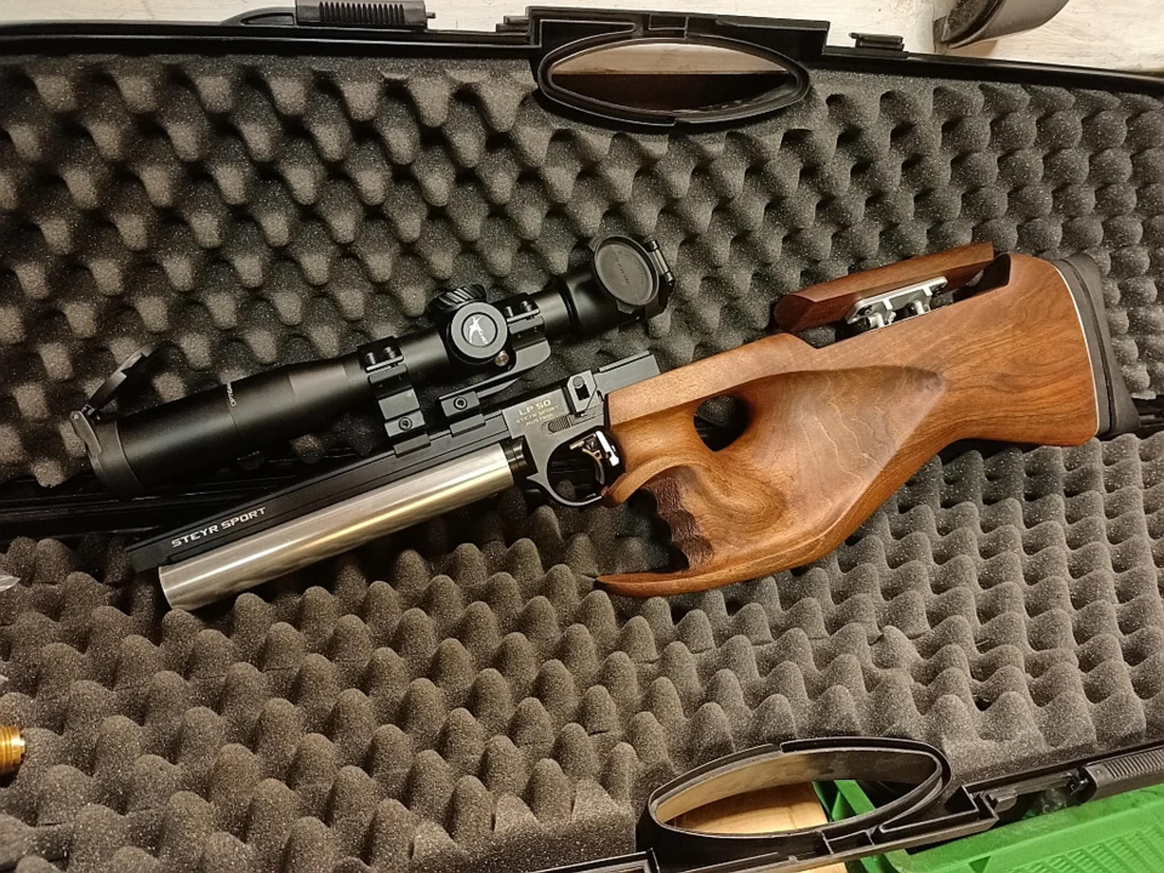 My Steyr LP50 "Carbine" : airguns