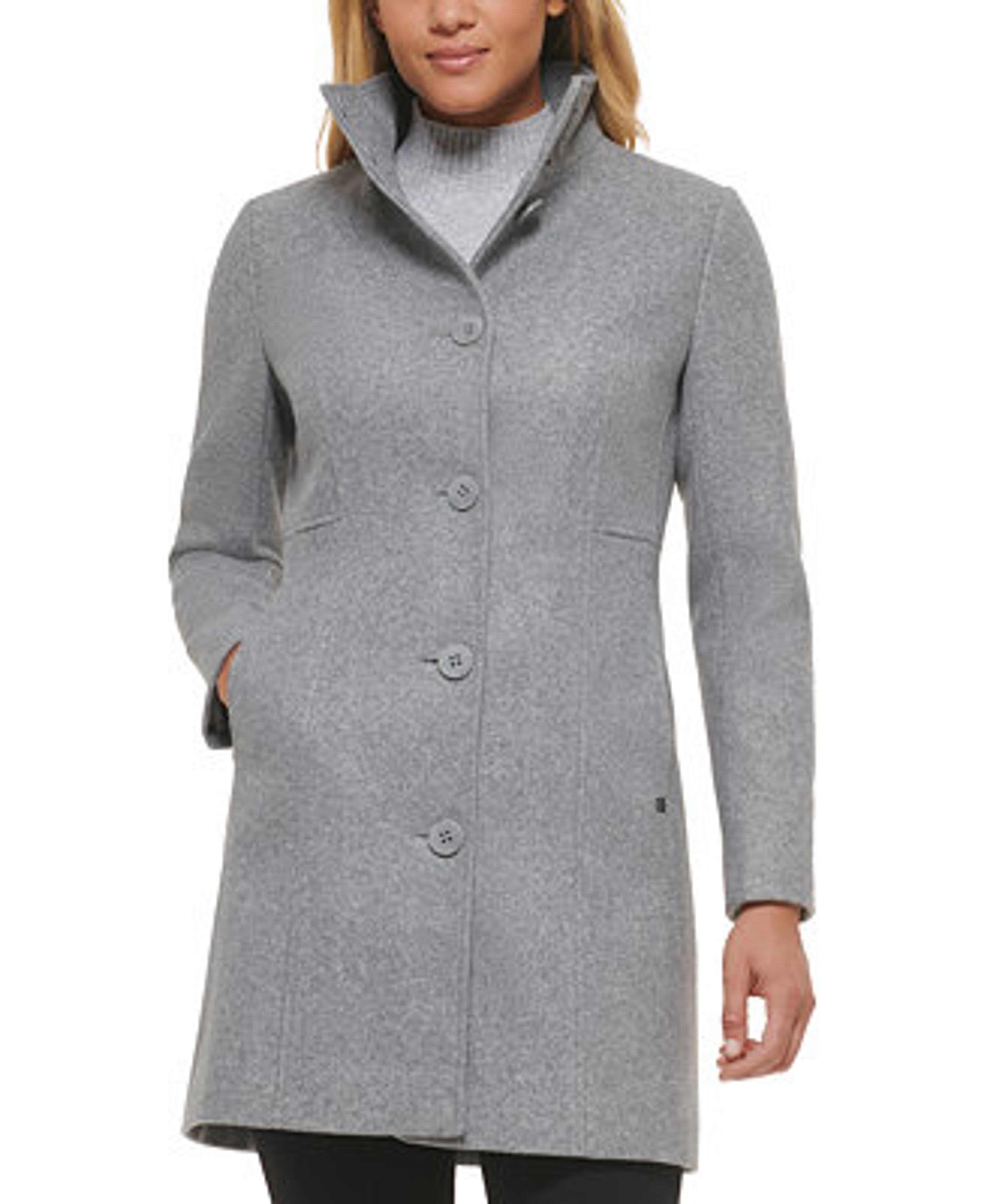 Calvin Klein Women's Walker Coat, Created for Macy's & Reviews - Coats & Jackets - Women - Macy's