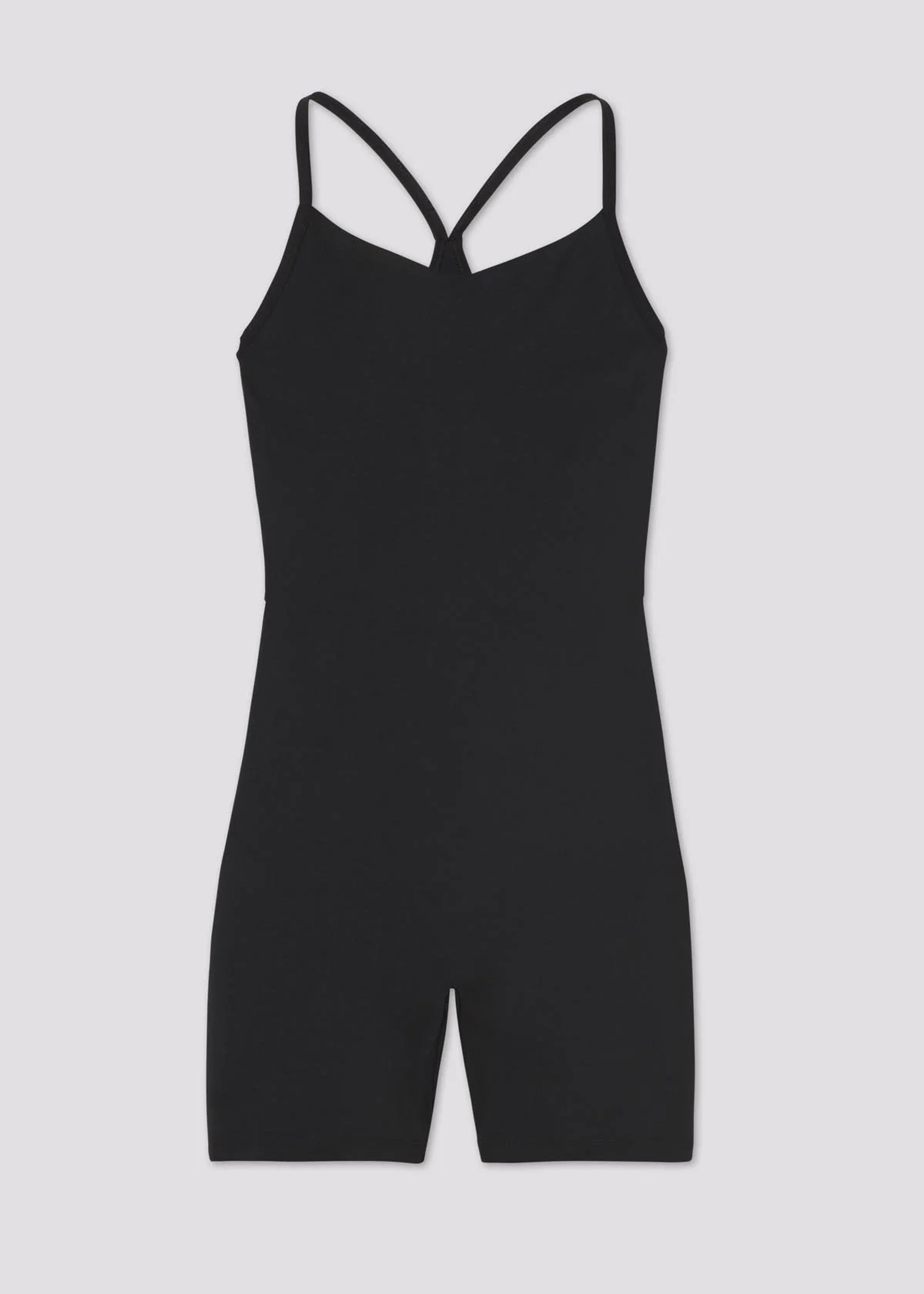 Black Barre Unitard — Girlfriend Collective