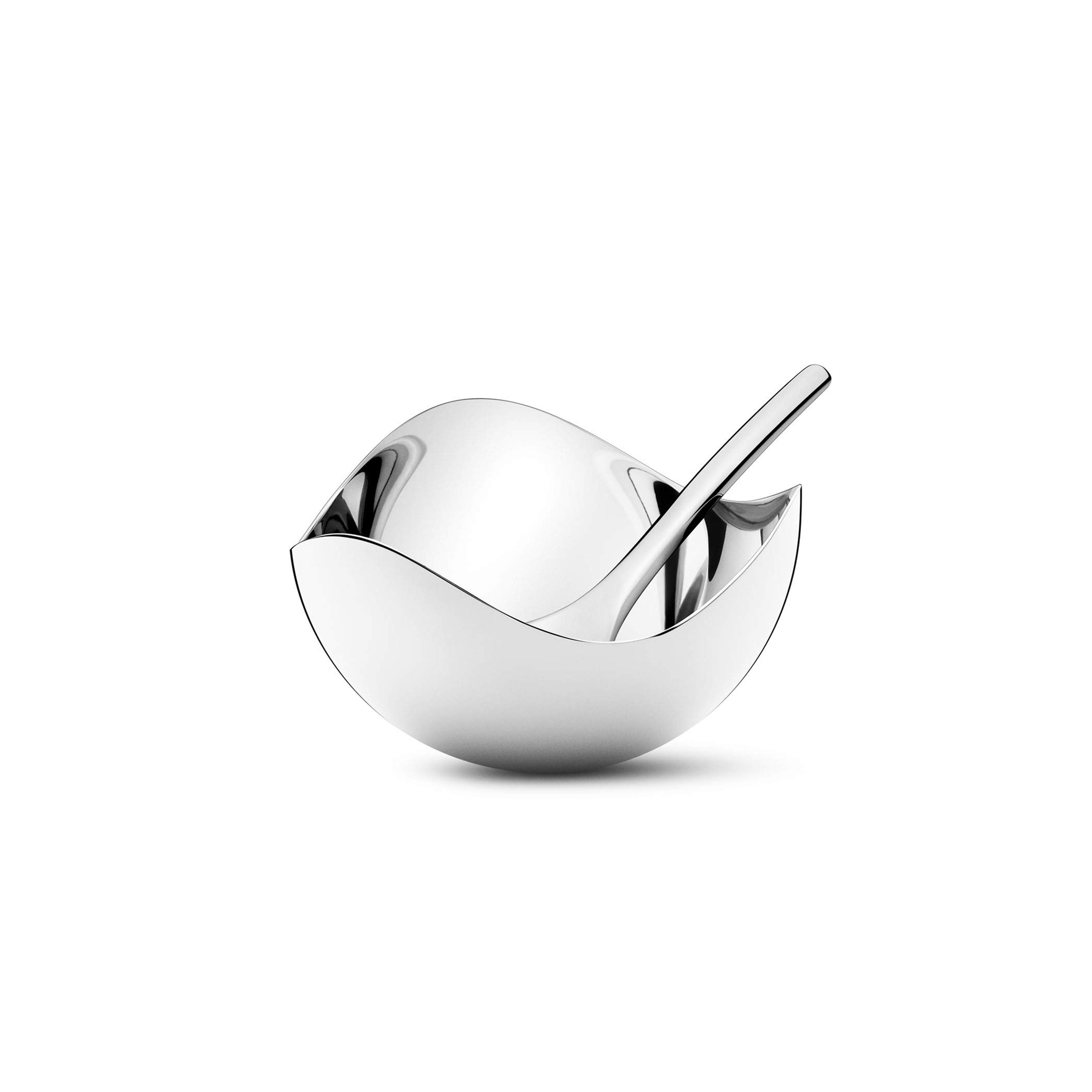 Amazon.com: Georg Jensen Bloom Salt Cellar with Spoon : Home & Kitchen