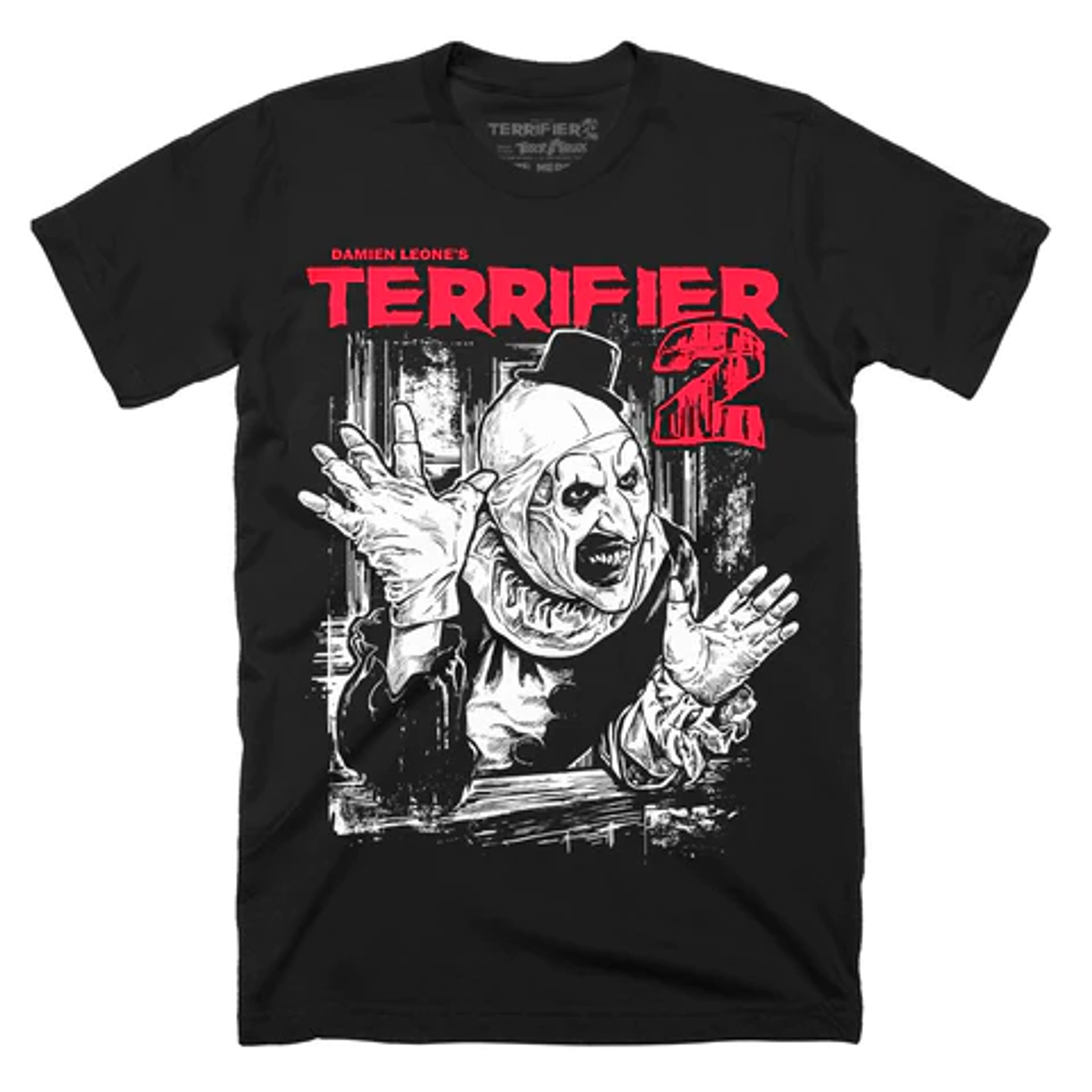 Terrifier 2 Here's Art T-Shirt – TerrorThreads