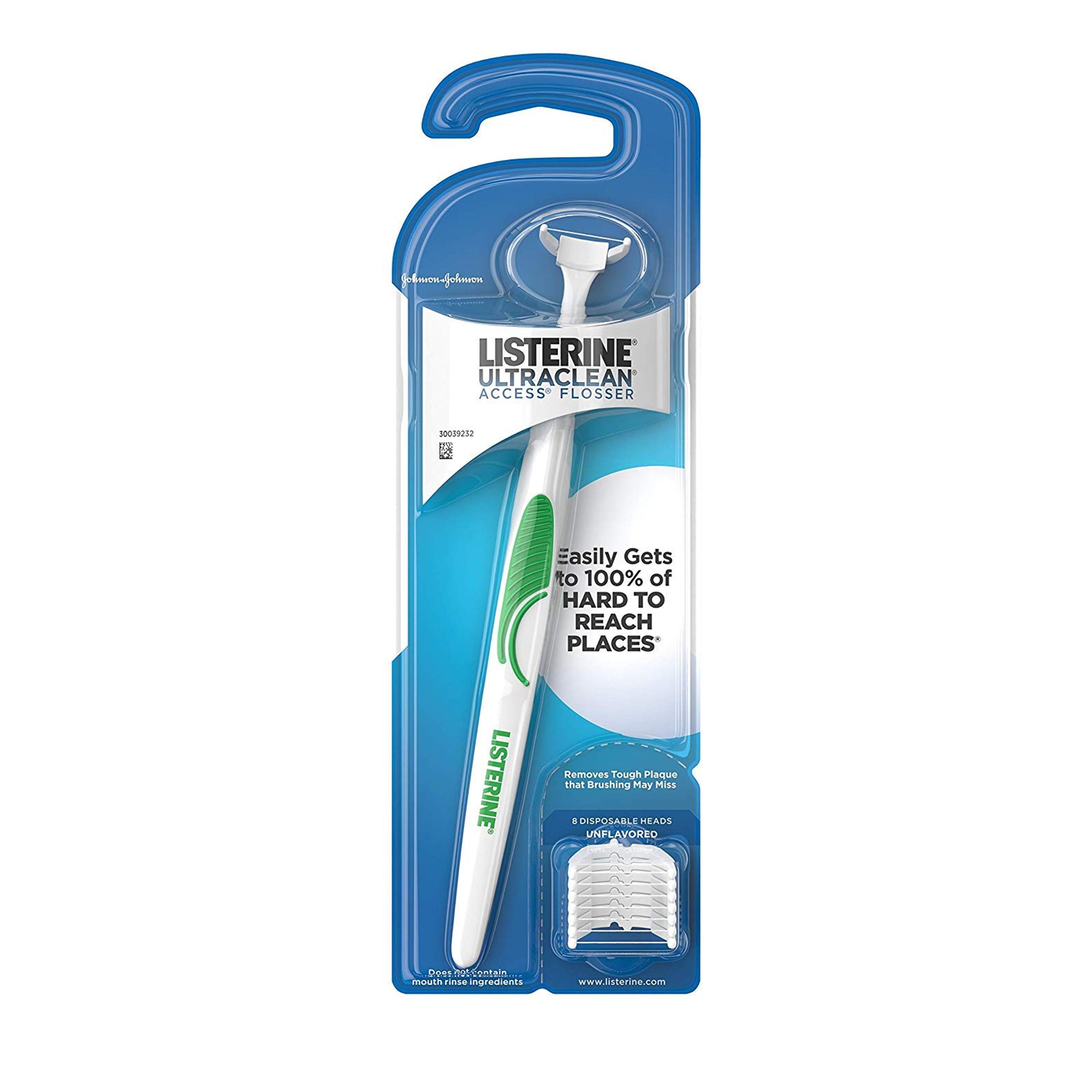 Amazon.com : Listerine Ultraclean Access Flosser Starter Pack : Health & Household