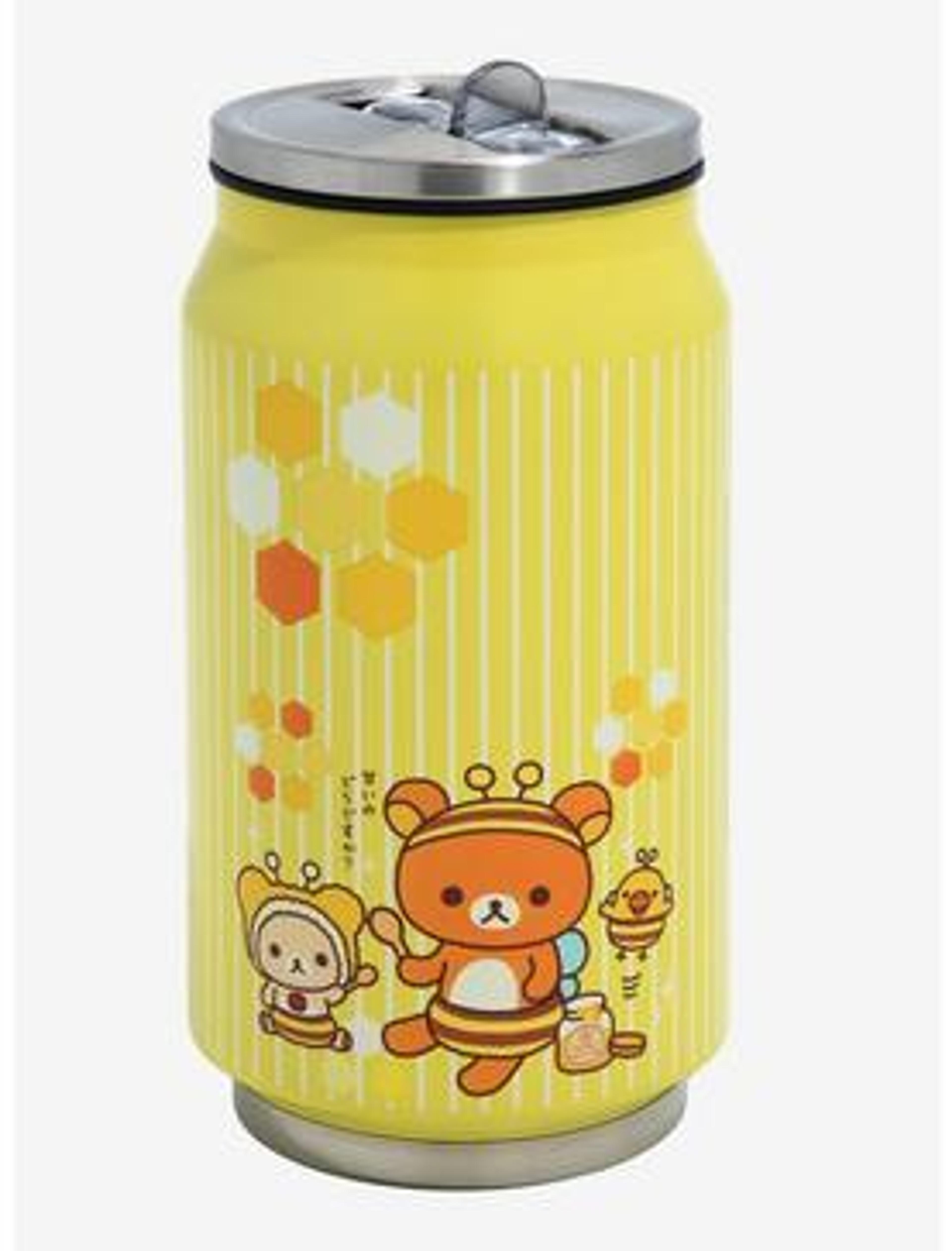 Rilakkuma Honey Soda Can Water Bottle | Hot Topic