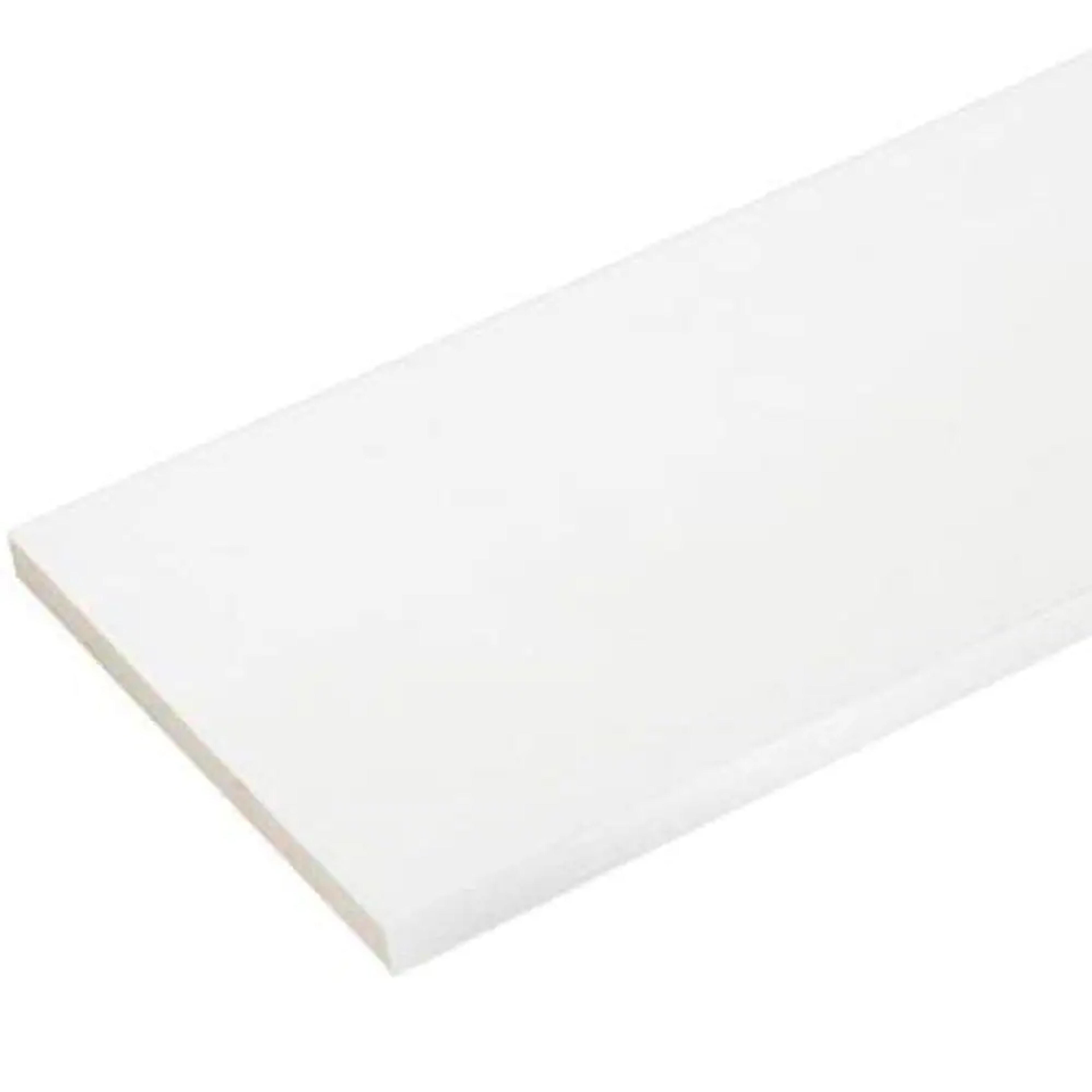 Veranda 1/2 in. x 12 in. x 8 ft. Reversible White Cellular PVC Fascia (3-Piece per Box) 827002000 - The Home Depot