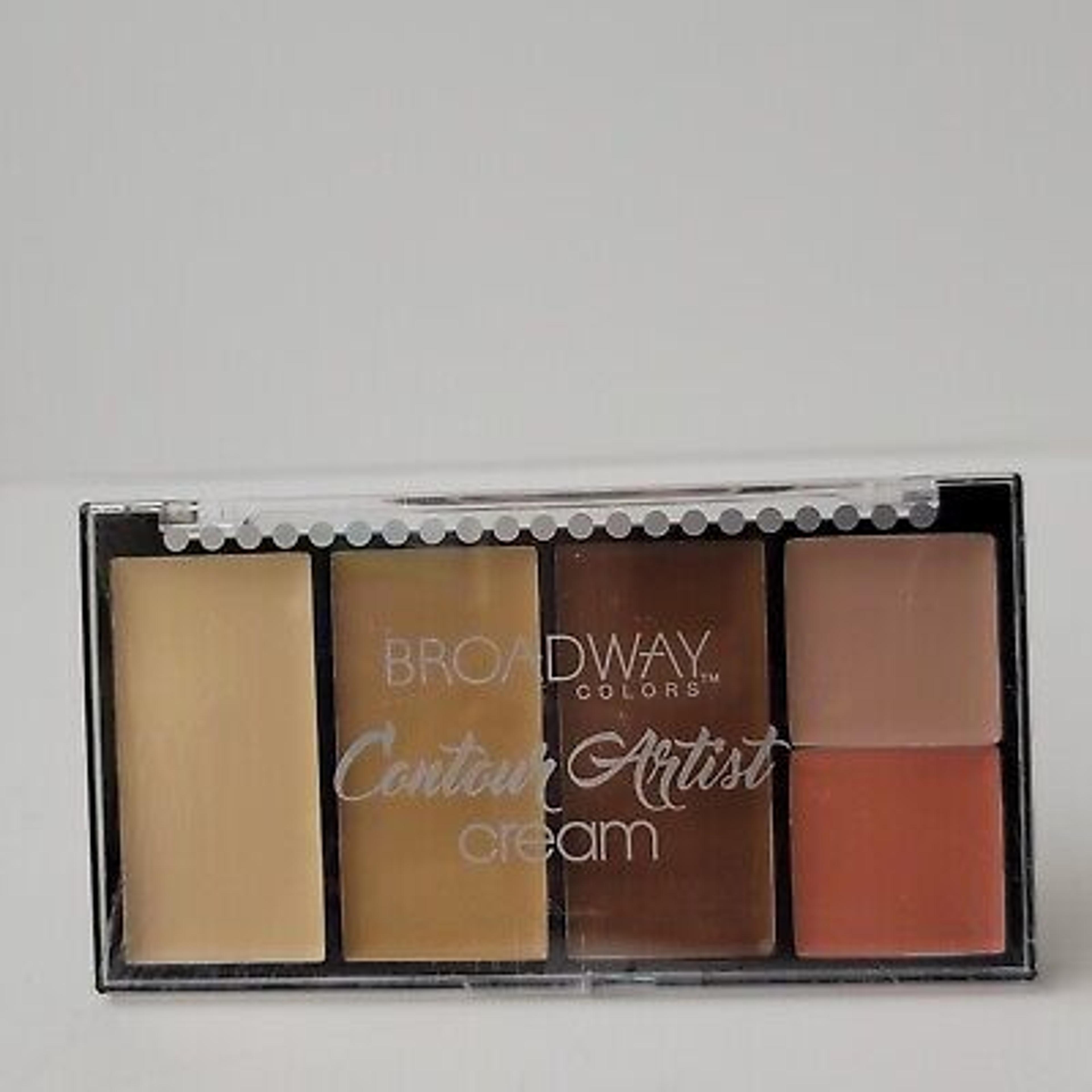 BROADWAY COLORS Contour Artist Cream Kit, Medium/Dark | eBay