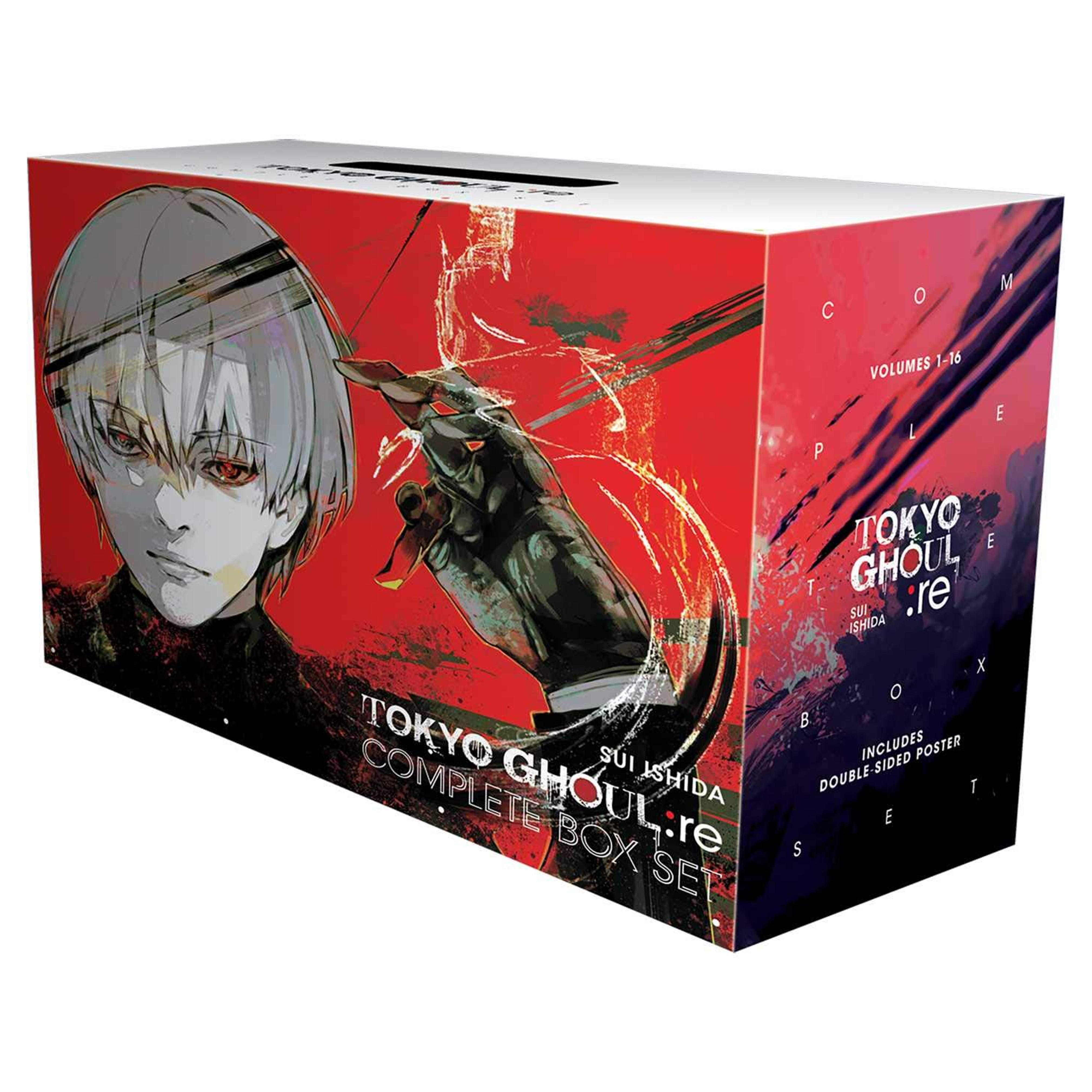 Amazon.com: Tokyo Ghoul: re Complete Box Set: Includes vols. 1-16 with premium: 9781974718474: Ishida, Sui: Books